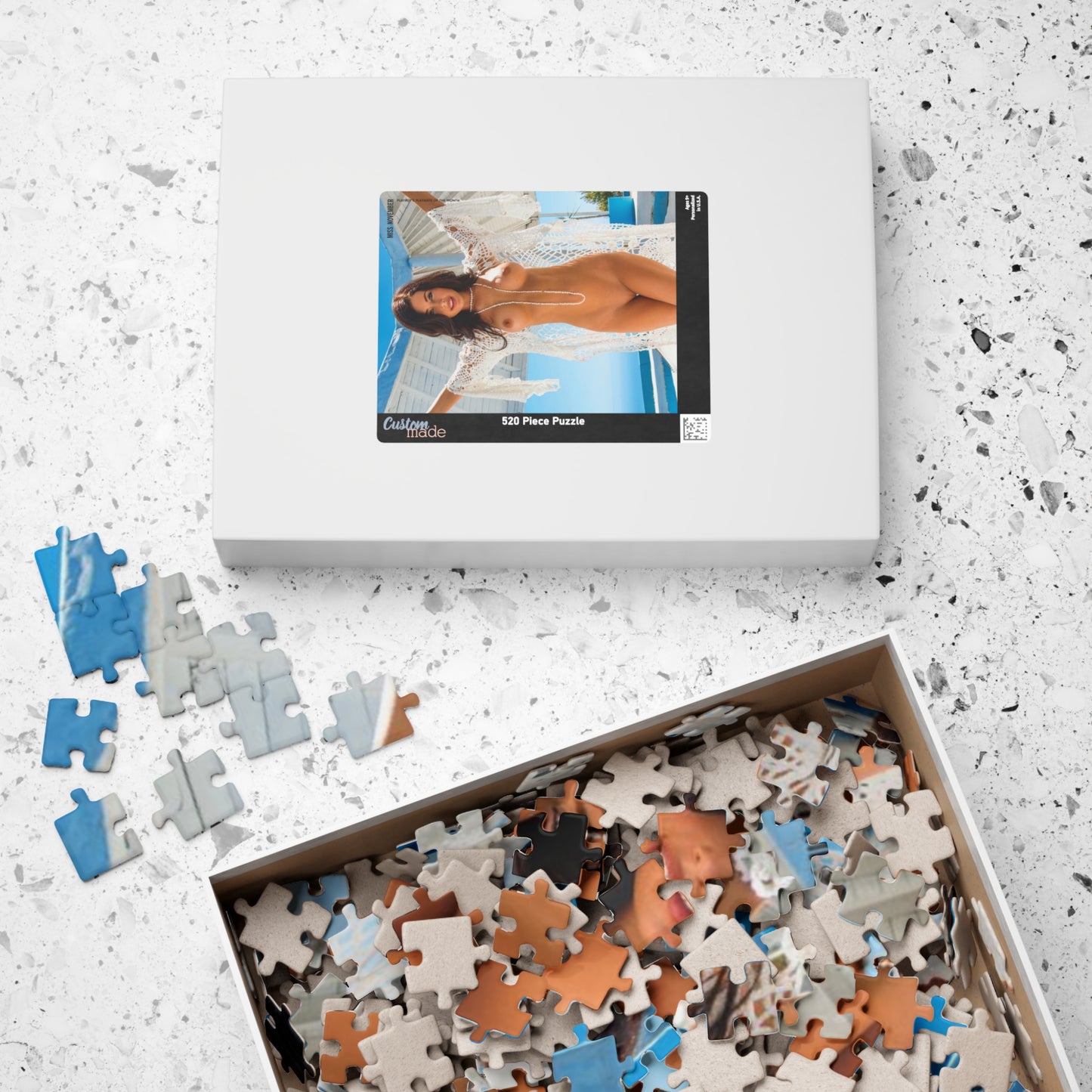 Puzzle (110, 252, 500, 1014-piece) Playmate November 2013 Gemma Lee Farrell