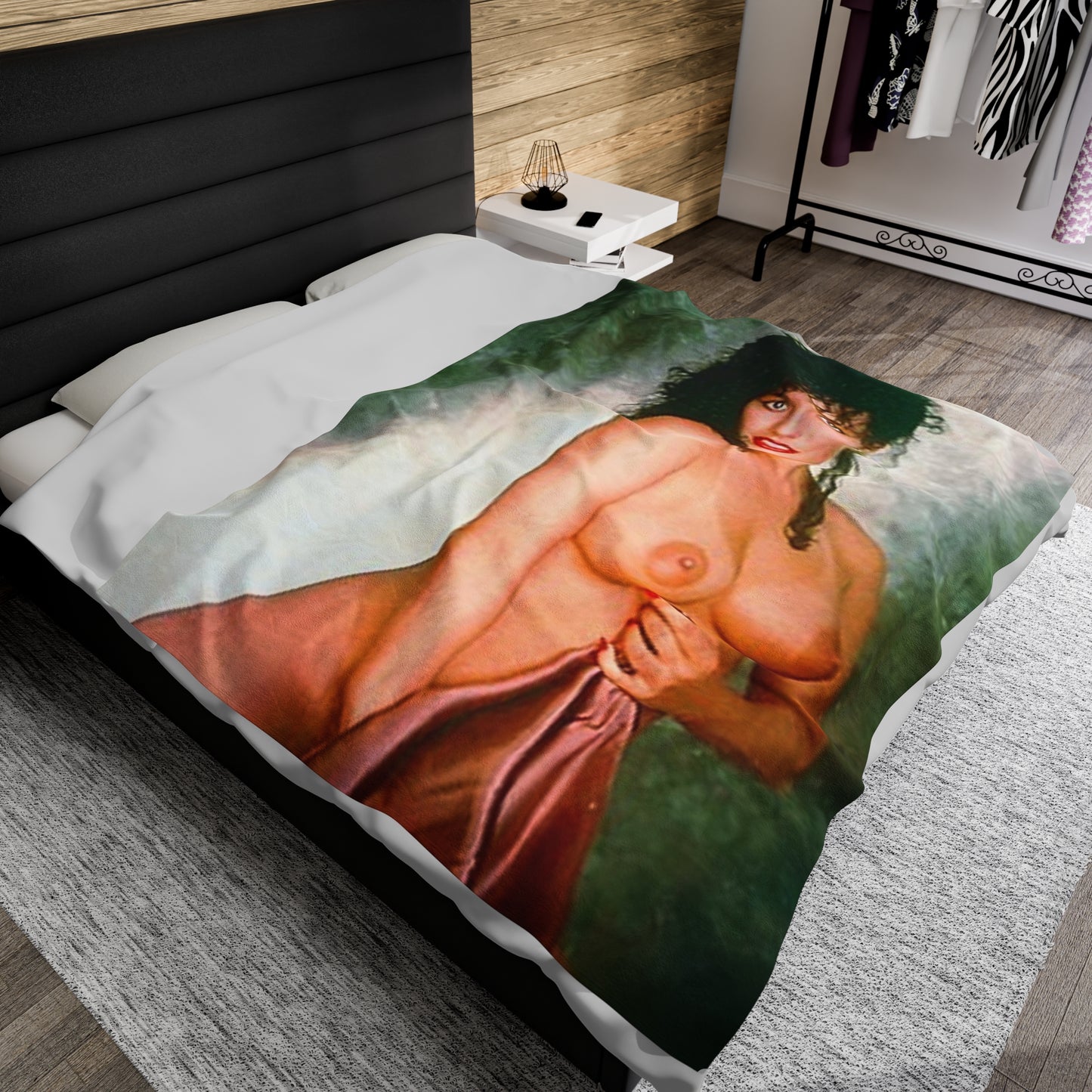 Velveteen Plush Blanket Porn Star Hyapatia Lee Nude