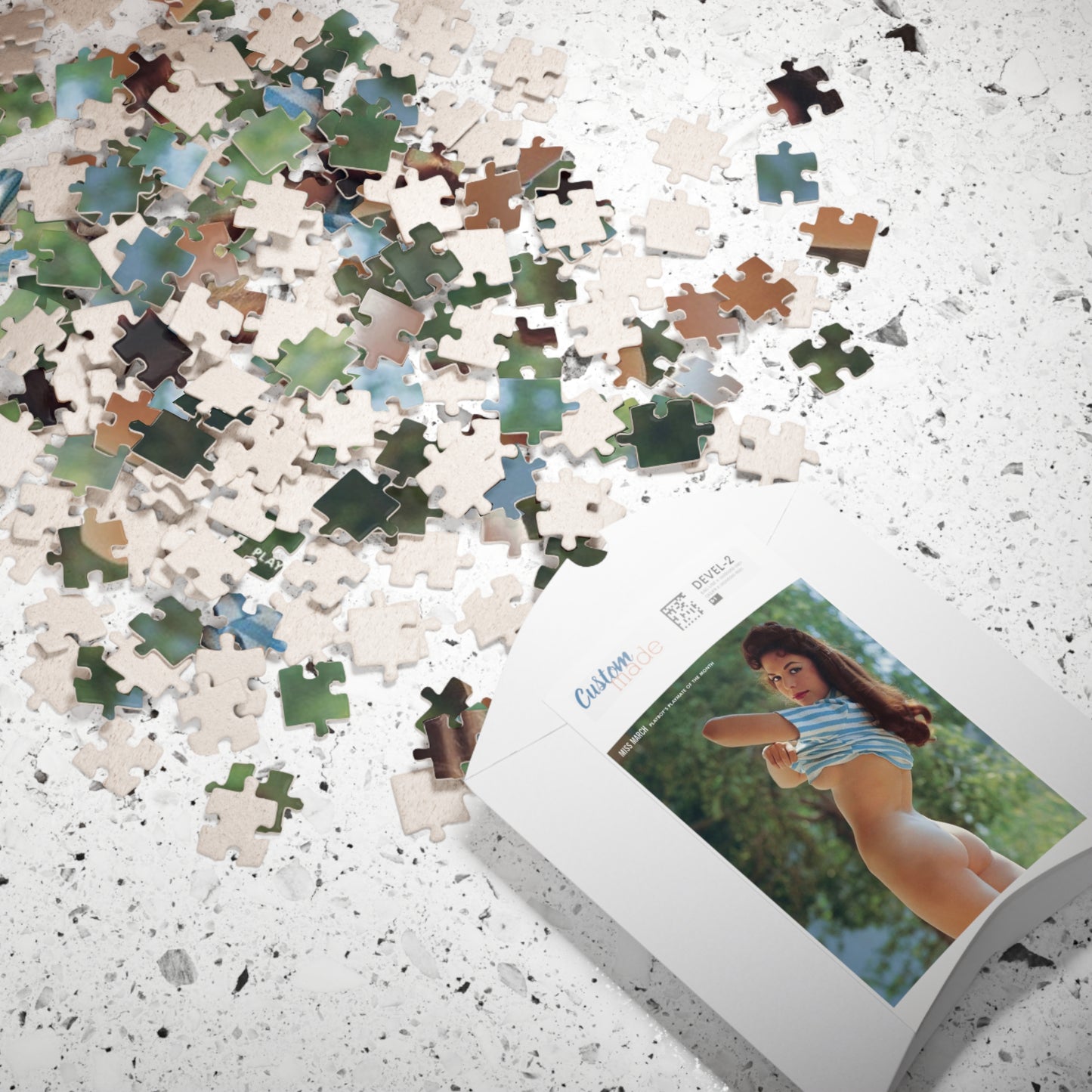 Puzzle (110, 252, 500, 1014-piece) Playboy Playmate March 1961 Tonya Crews