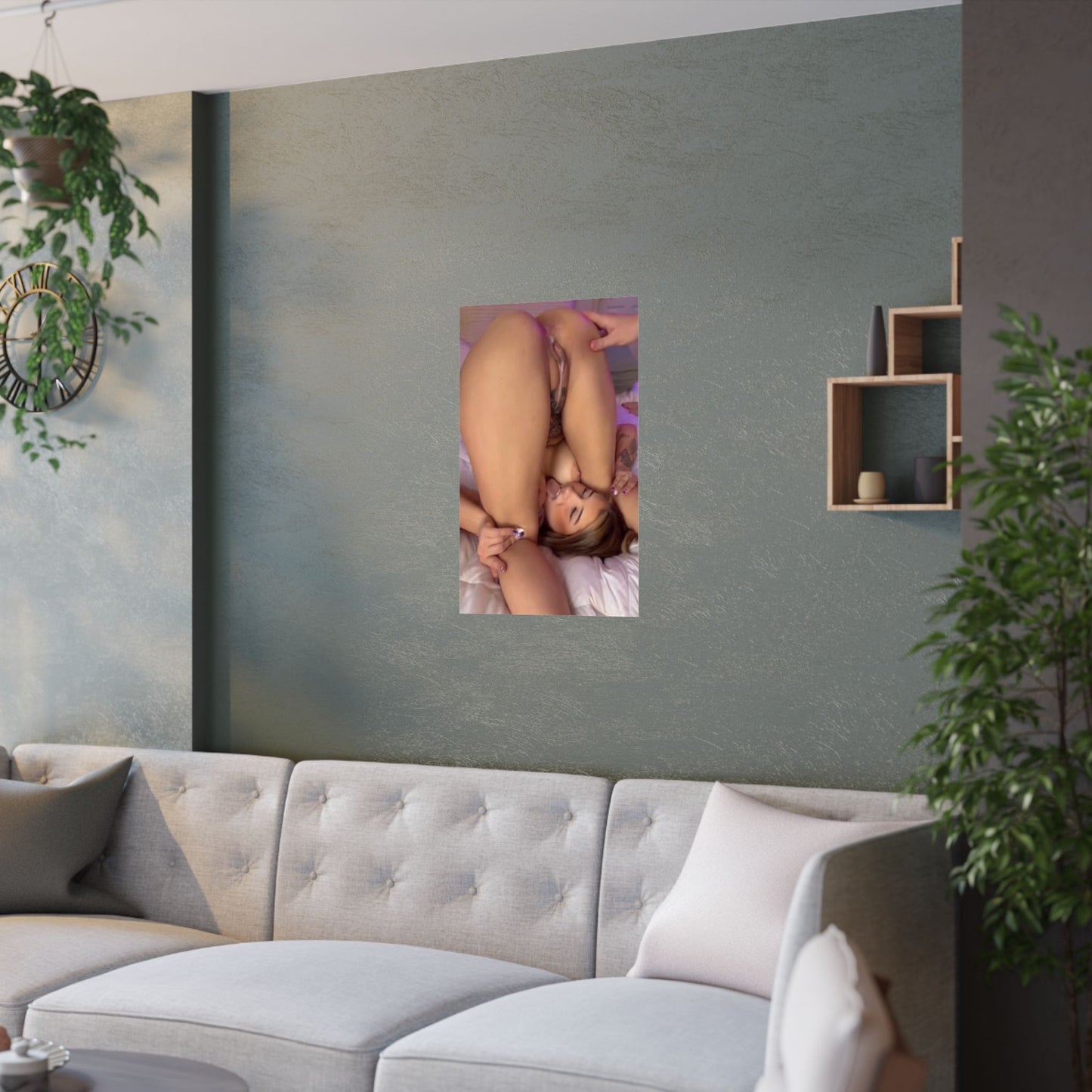 Satin Posters (210gsm) Pile Driver Creampie Dipping Teen
