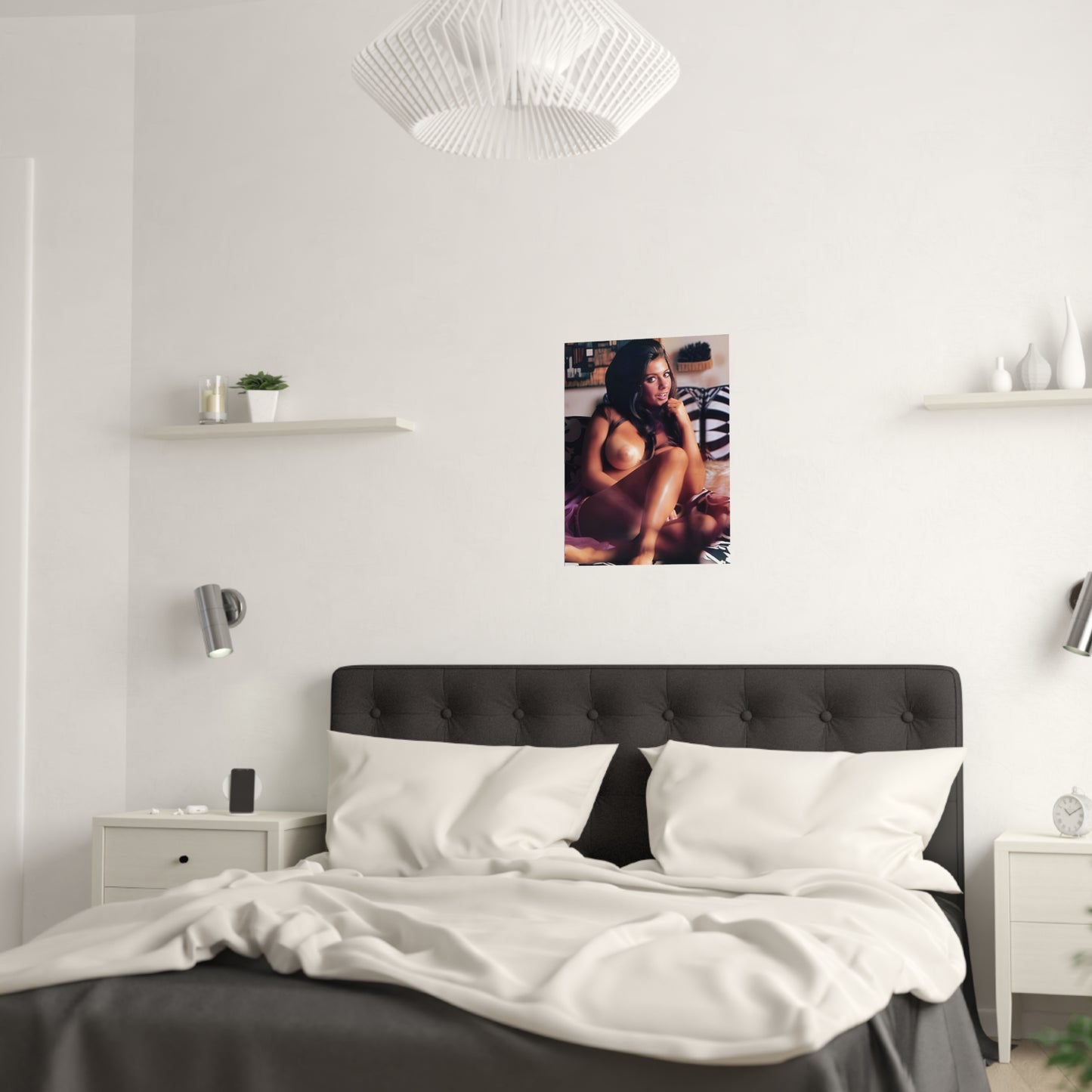 Satin Posters (210gsm) Playboy Playmate Cynthia Myers nude