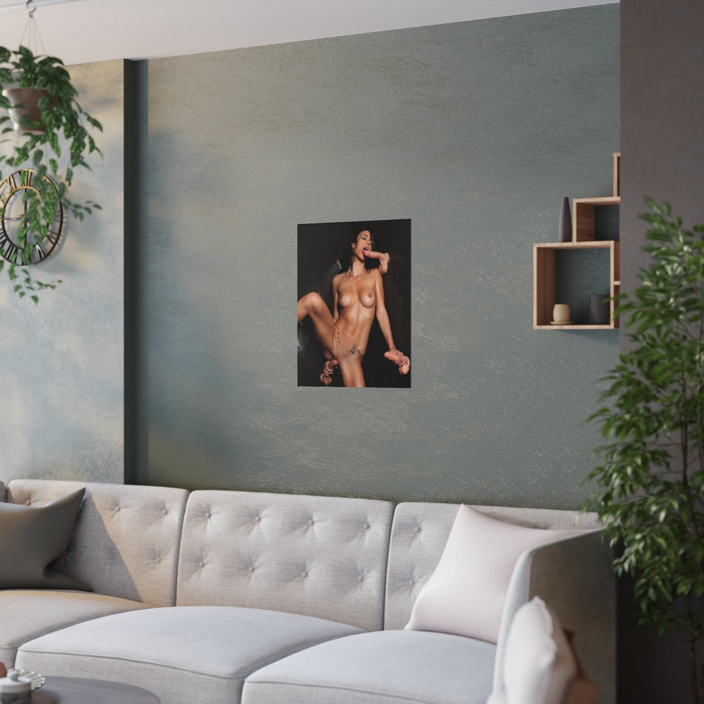 Satin Posters (210gsm) Malena Morgan Nude