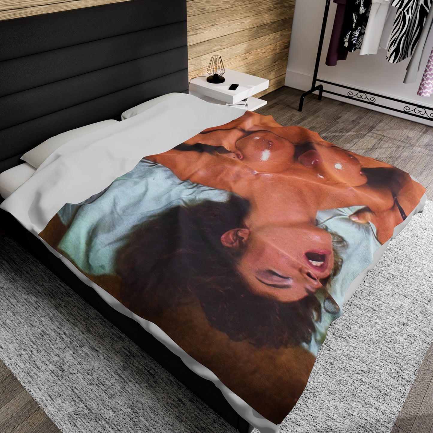 Velveteen Plush Blanket Christy Canyon