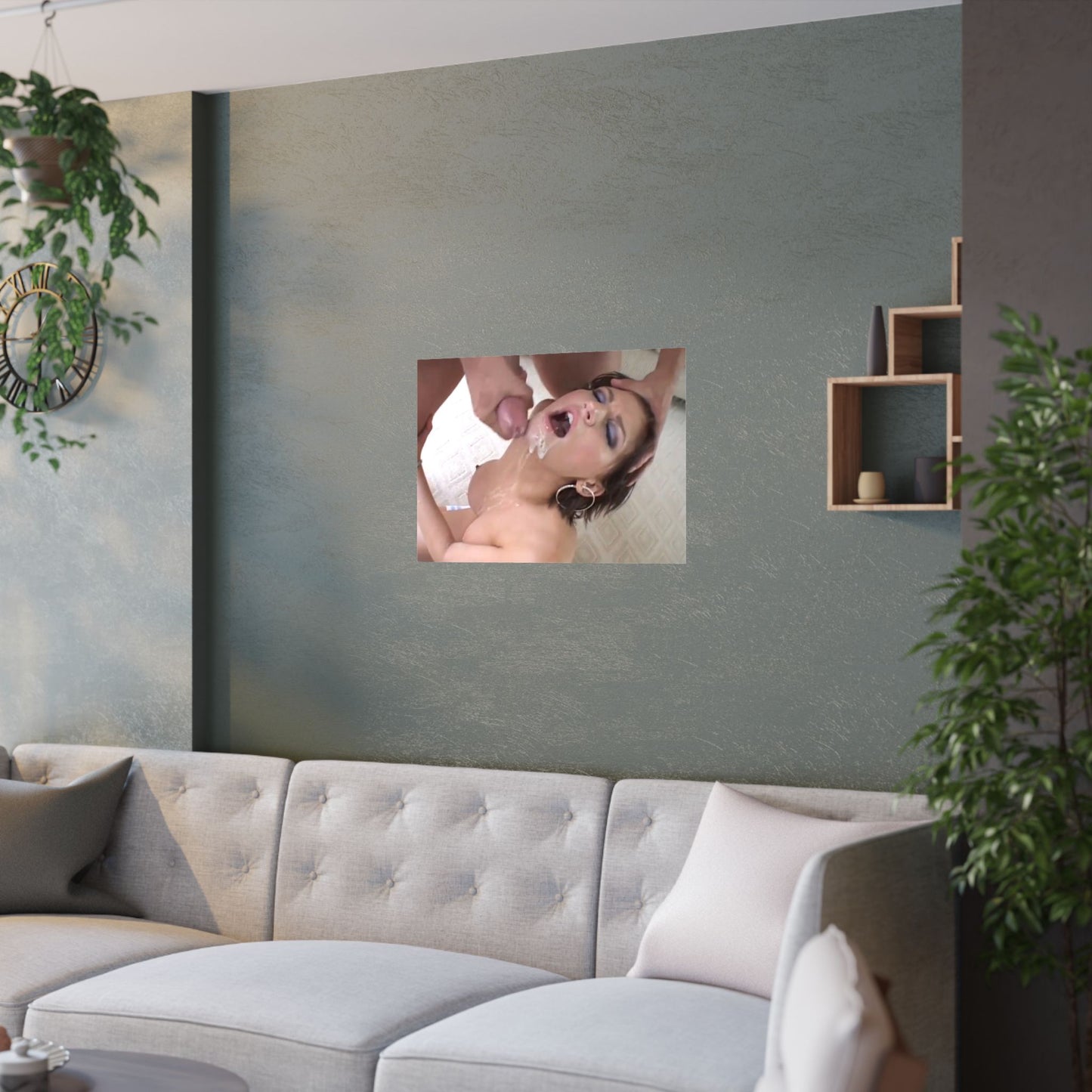 Satin Posters (210gsm) Eve Lawrence Facial