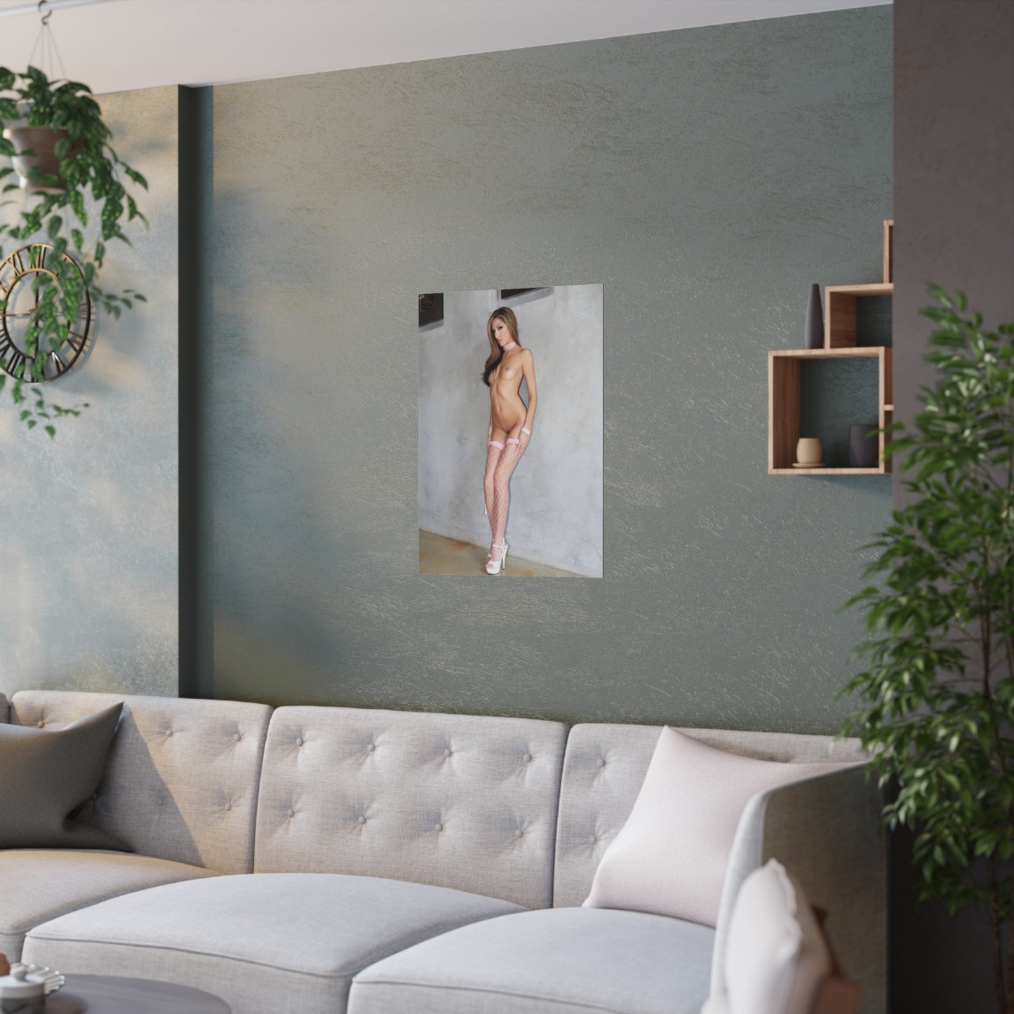Satin Posters (210gsm) Pornstar Jenna Haze Nude