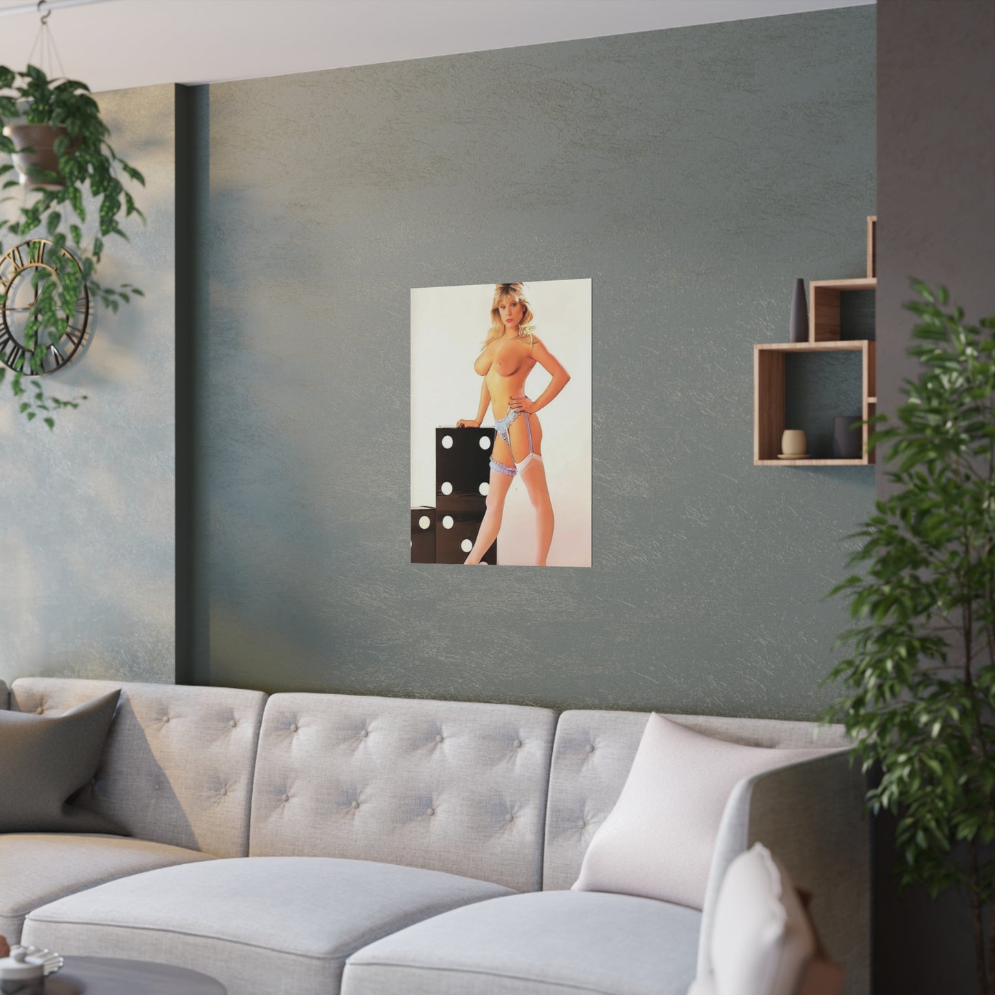 Satin Posters (210gsm) Samantha Fox Nude