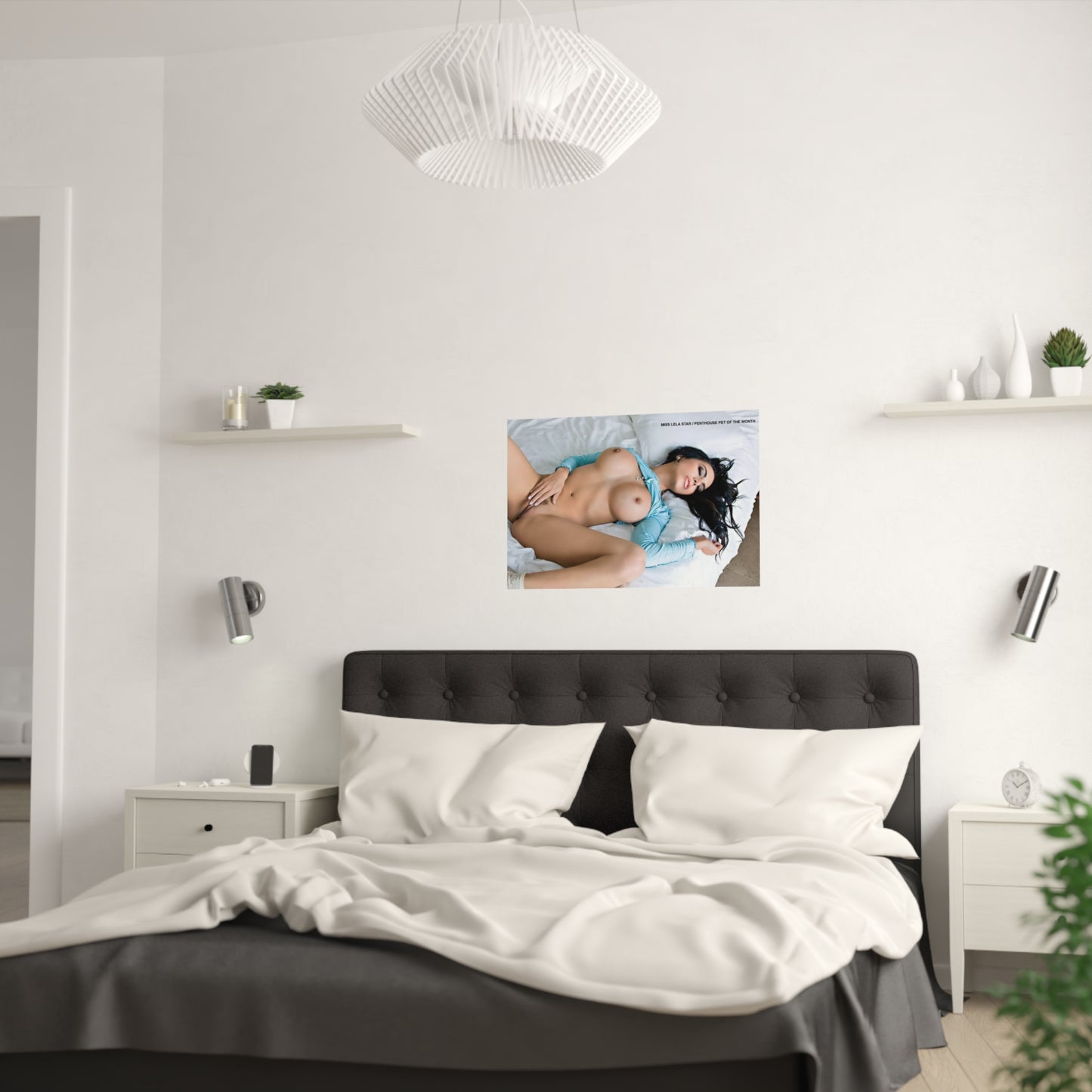 Satin Posters (210gsm) Penthouse Pet July 2010 Lela Star