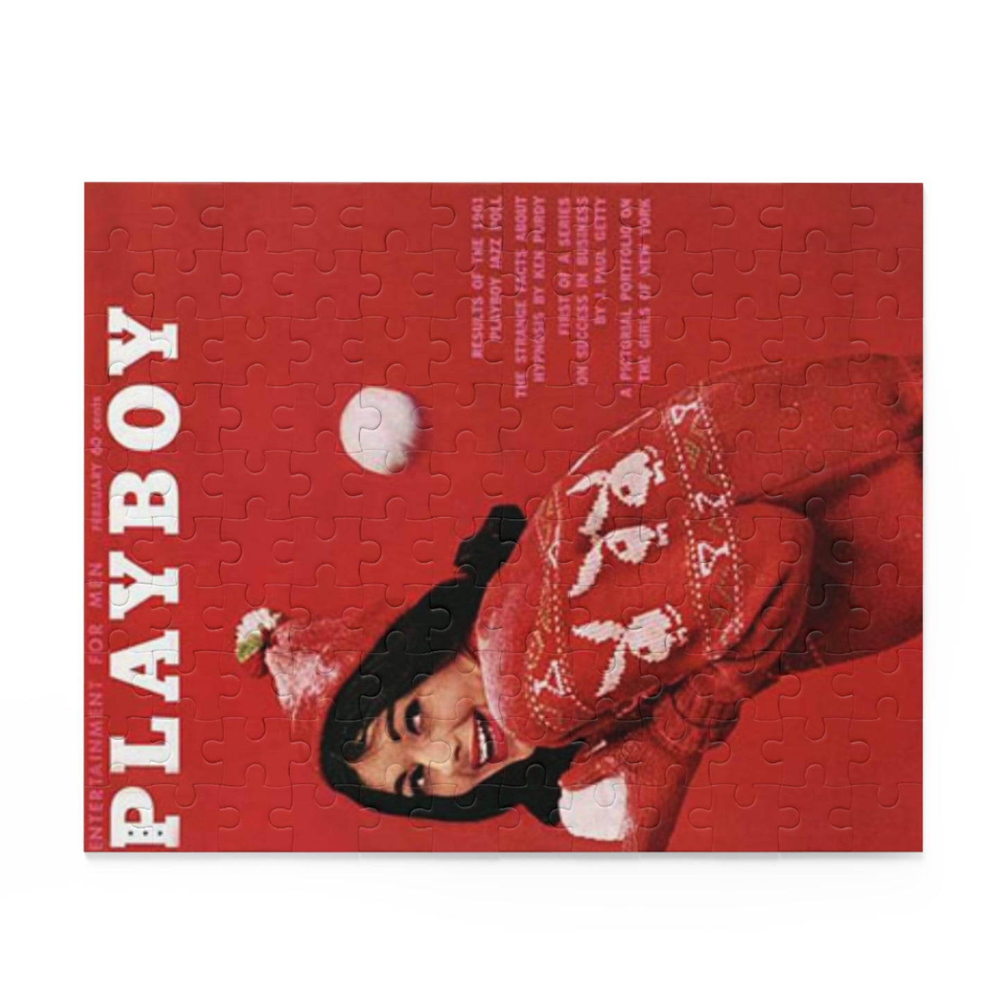 Puzzle (120, 252, 500-Piece) Playboy Cover February 1961