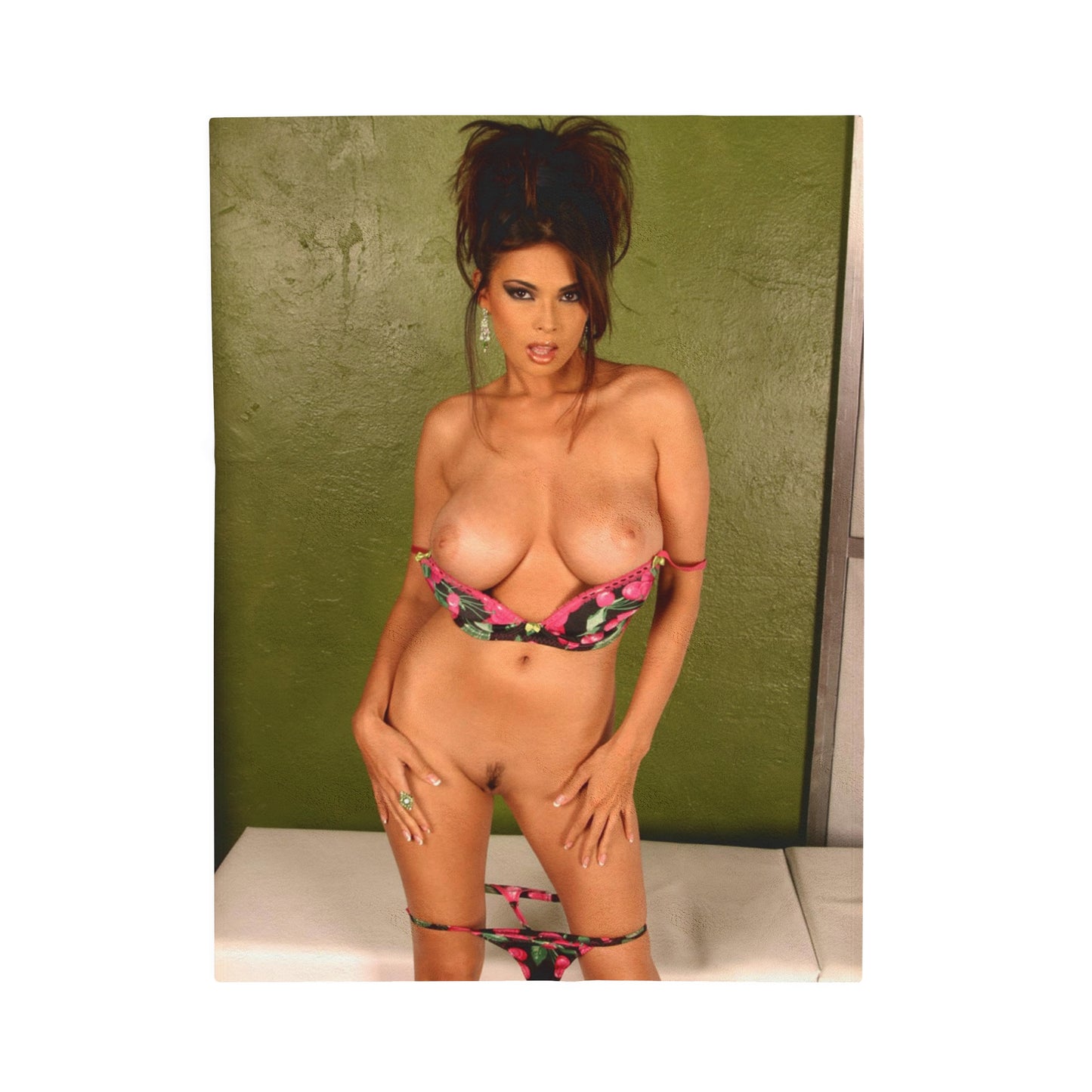 Velveteen Plush Blanket Porn Star Tera Patrick Nude