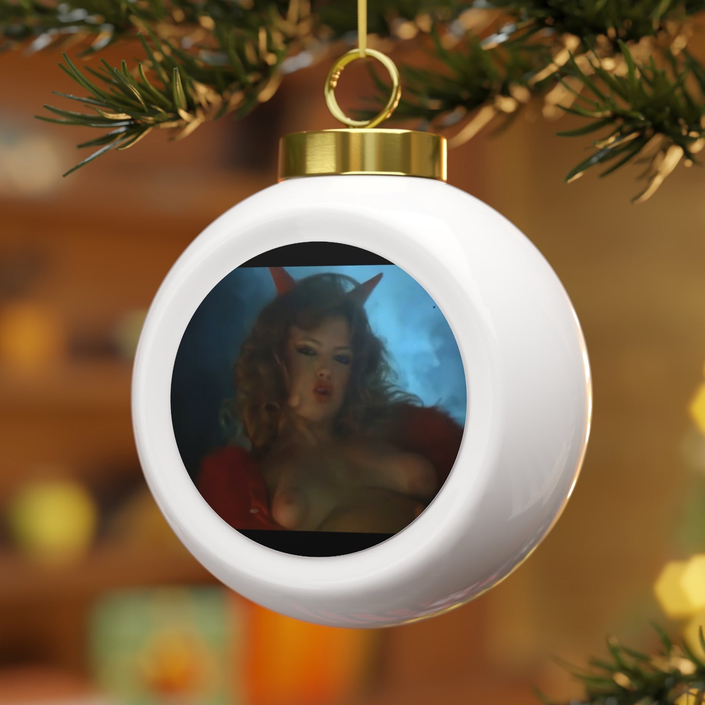 Christmas Ball Ornament Traci Lords Nude