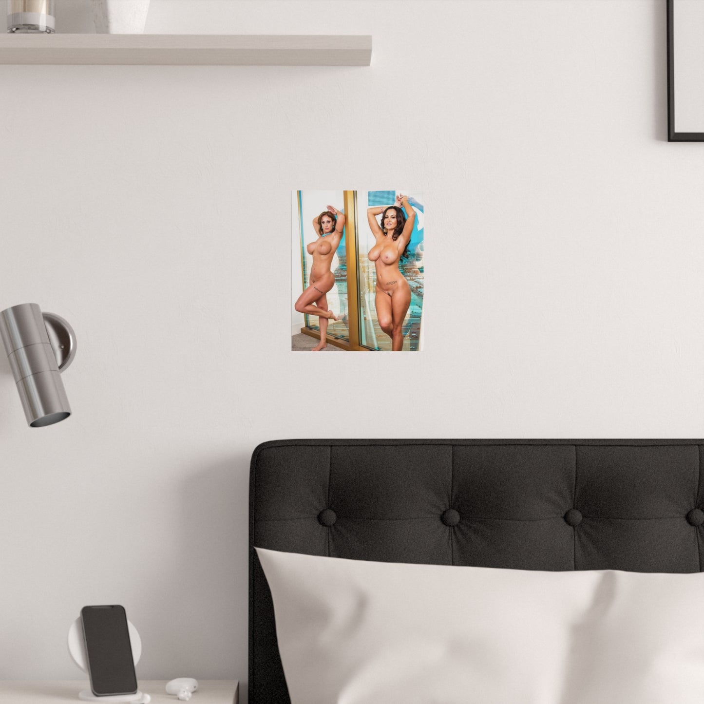 Satin Posters (210gsm) Eva Notty and Ava Addams Nude