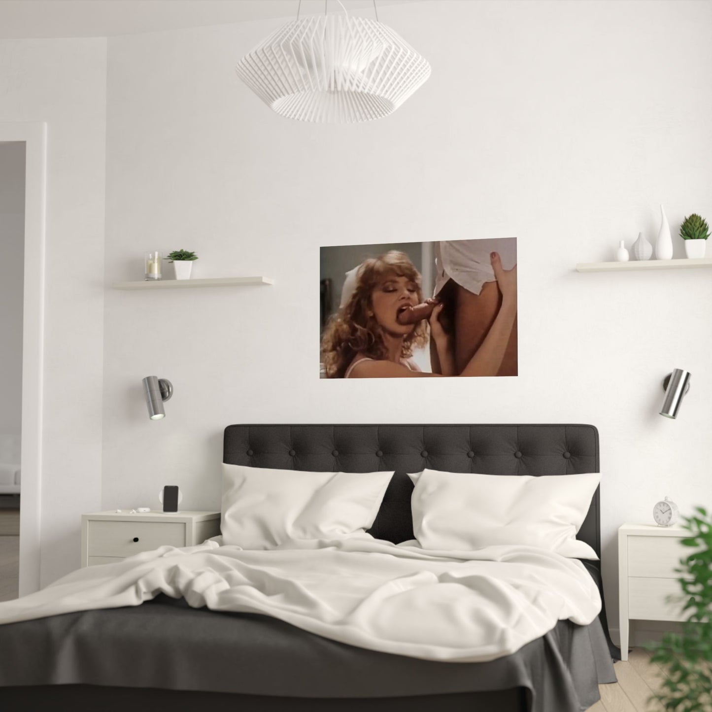 Satin Posters (210gsm) Traci Lords Nude Retro Pornstar Sex