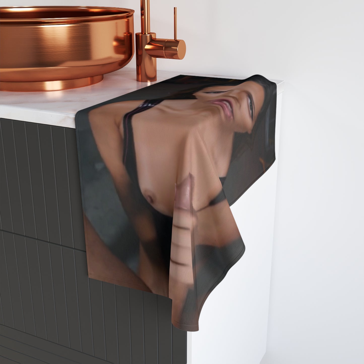 Hand Towel Hot Milf POV Cumrag