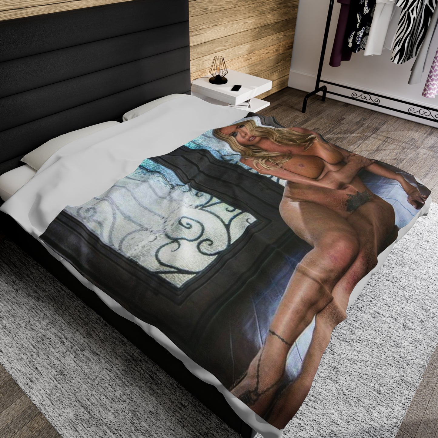 Velveteen Plush Blanket Pornstar Briana Banks Nude