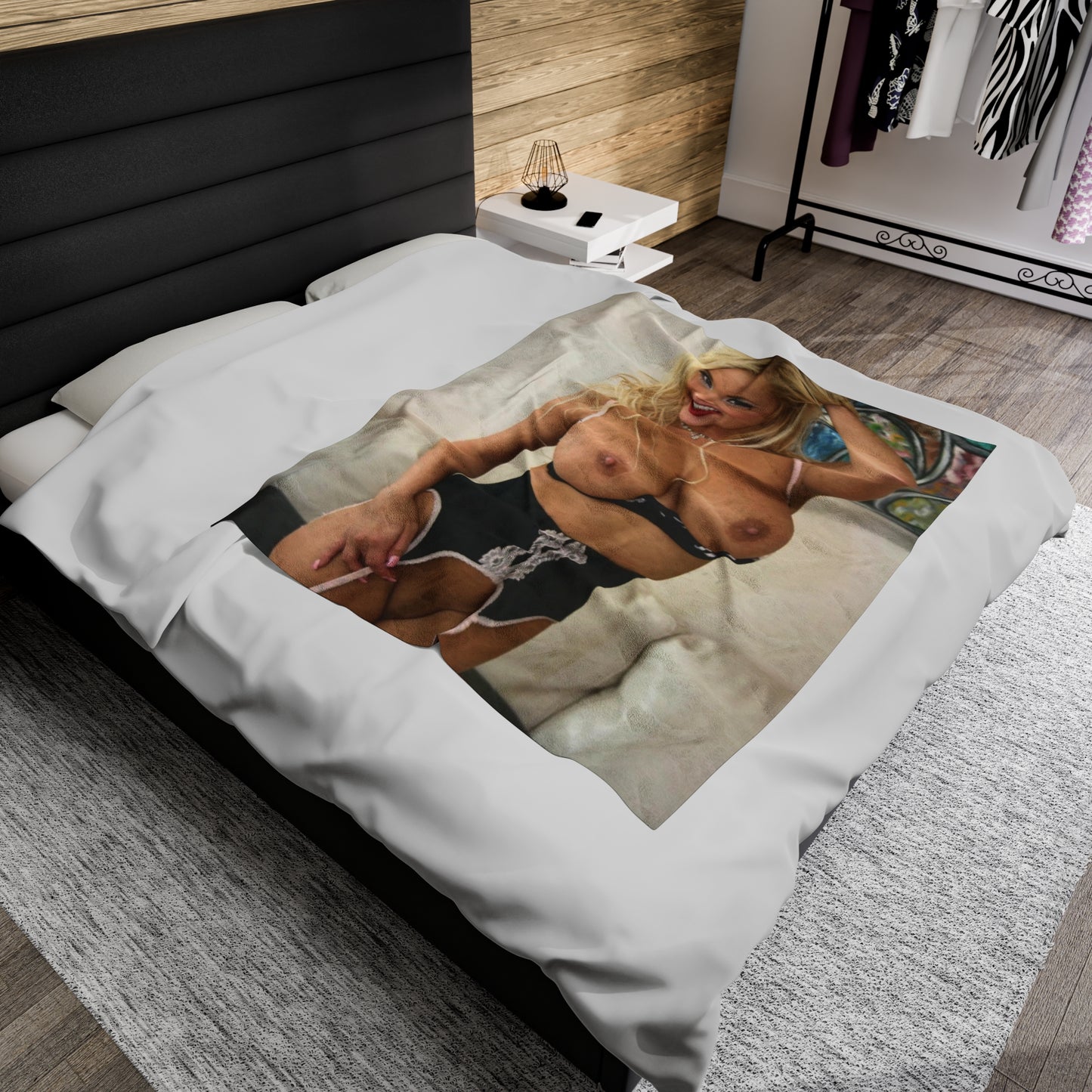 Velveteen Plush Blanket Pornstar Shyla Stylez Nude