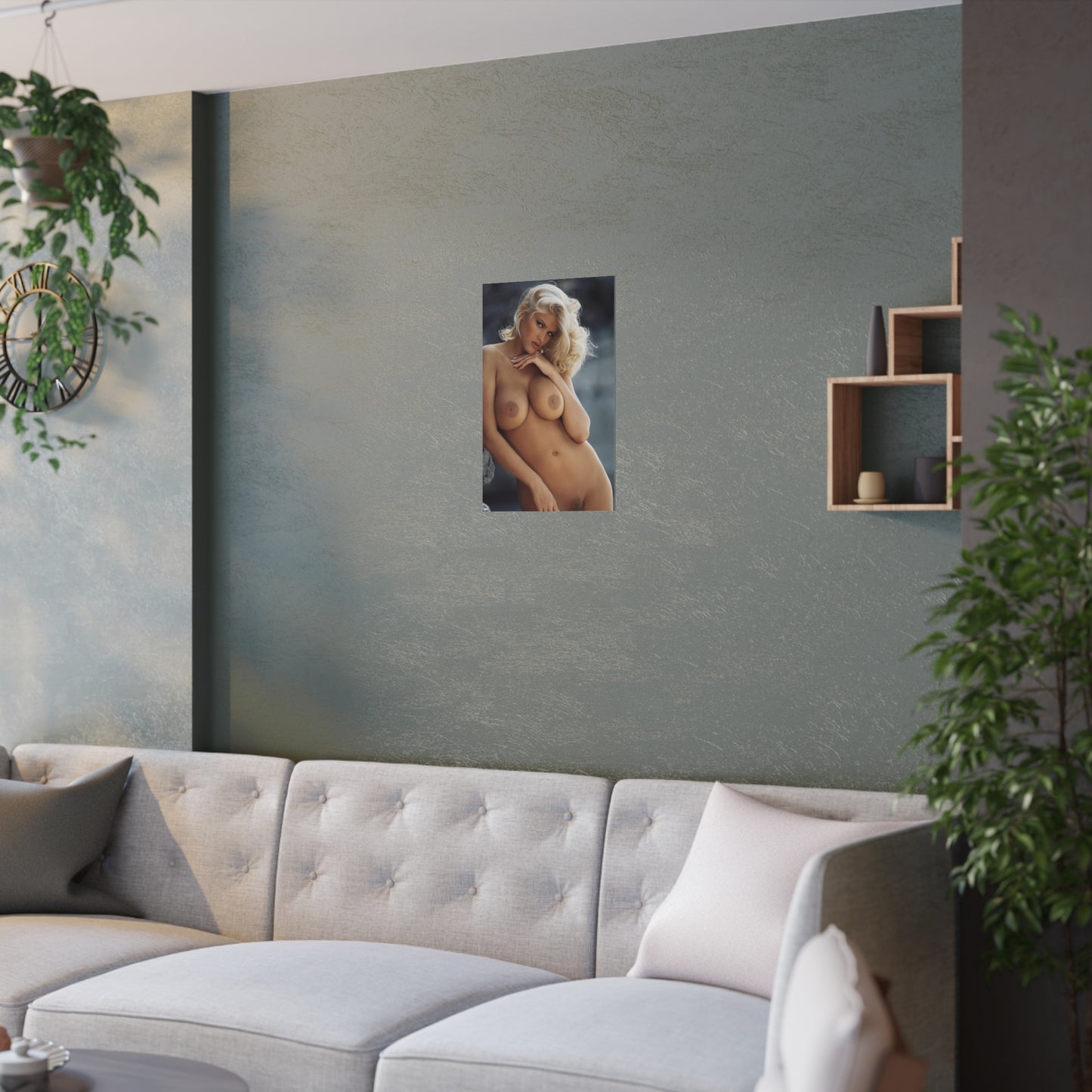 Satin Posters (210gsm) Anna Nicole Smith Nude