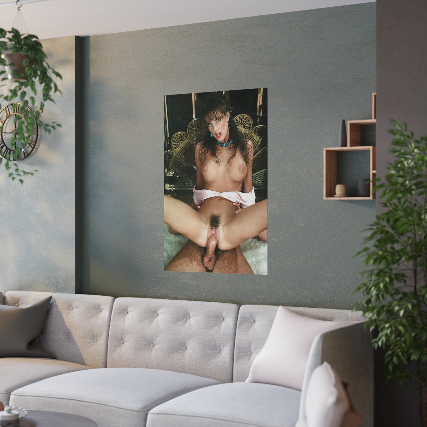 Satin Posters (210gsm) Racquel Darrian Nude
