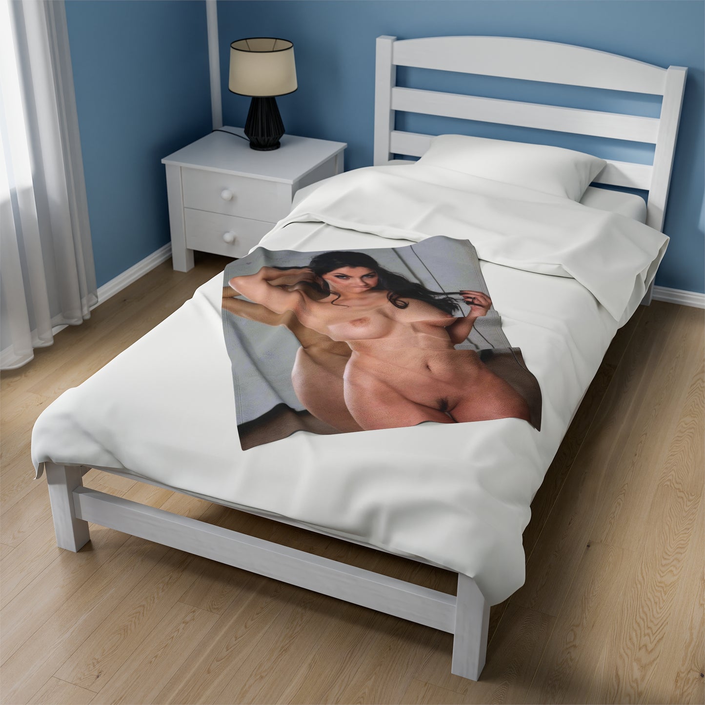 Velveteen Plush Blanket Pornstar Valentina Nappi Nude