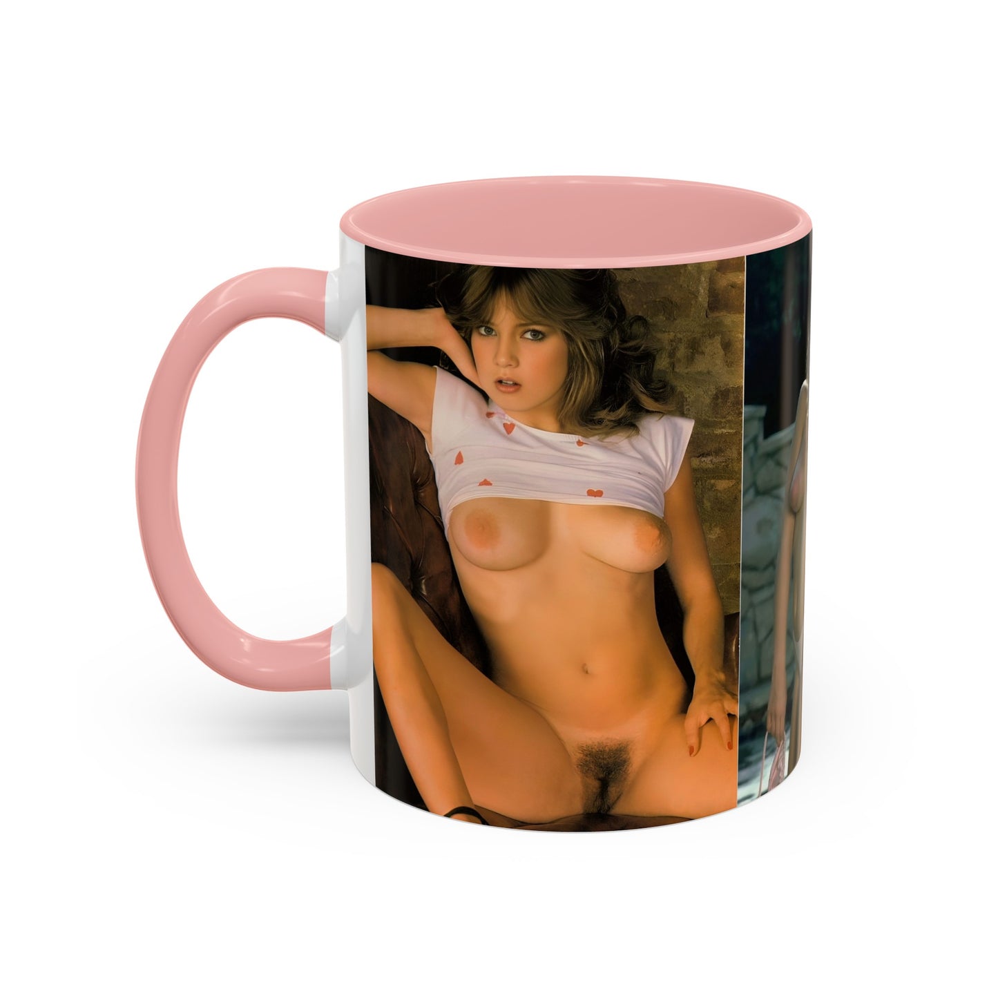 Accent Coffee Mug (11, 15oz) Traci Lords Nude Naked Retro Fuck Sex