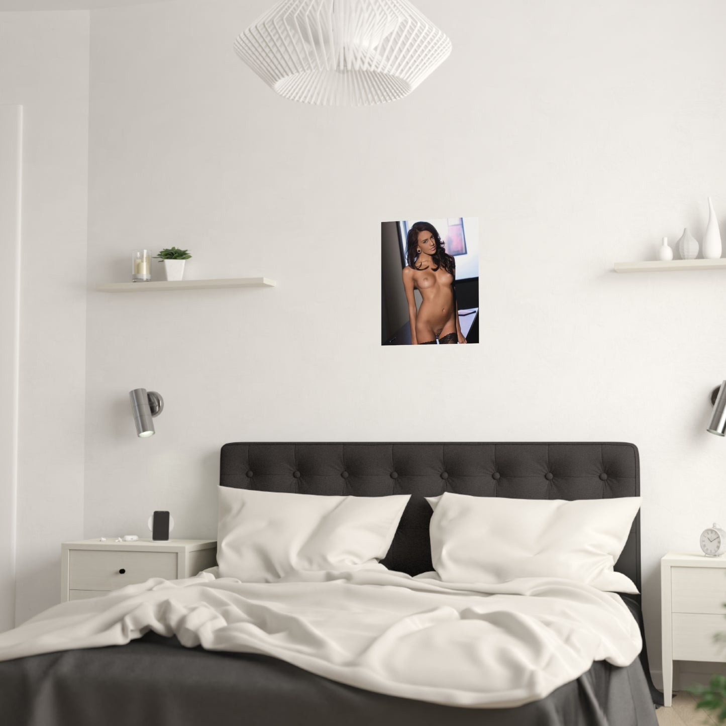 Satin Posters (210gsm) Pornstar Janice Griffith Nude