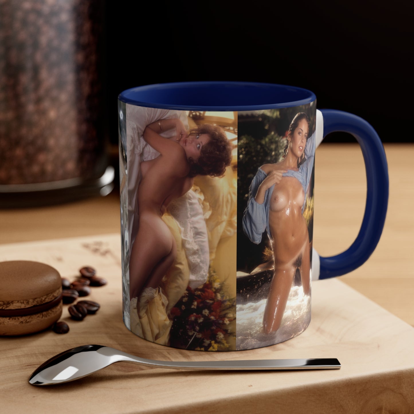 Accent Coffee Mug, 11oz Playboy Playmates 1977 January - April