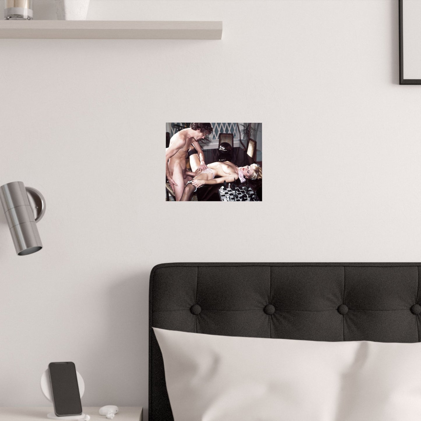 Satin Posters (210gsm) Retro Porn Scene John Holmes