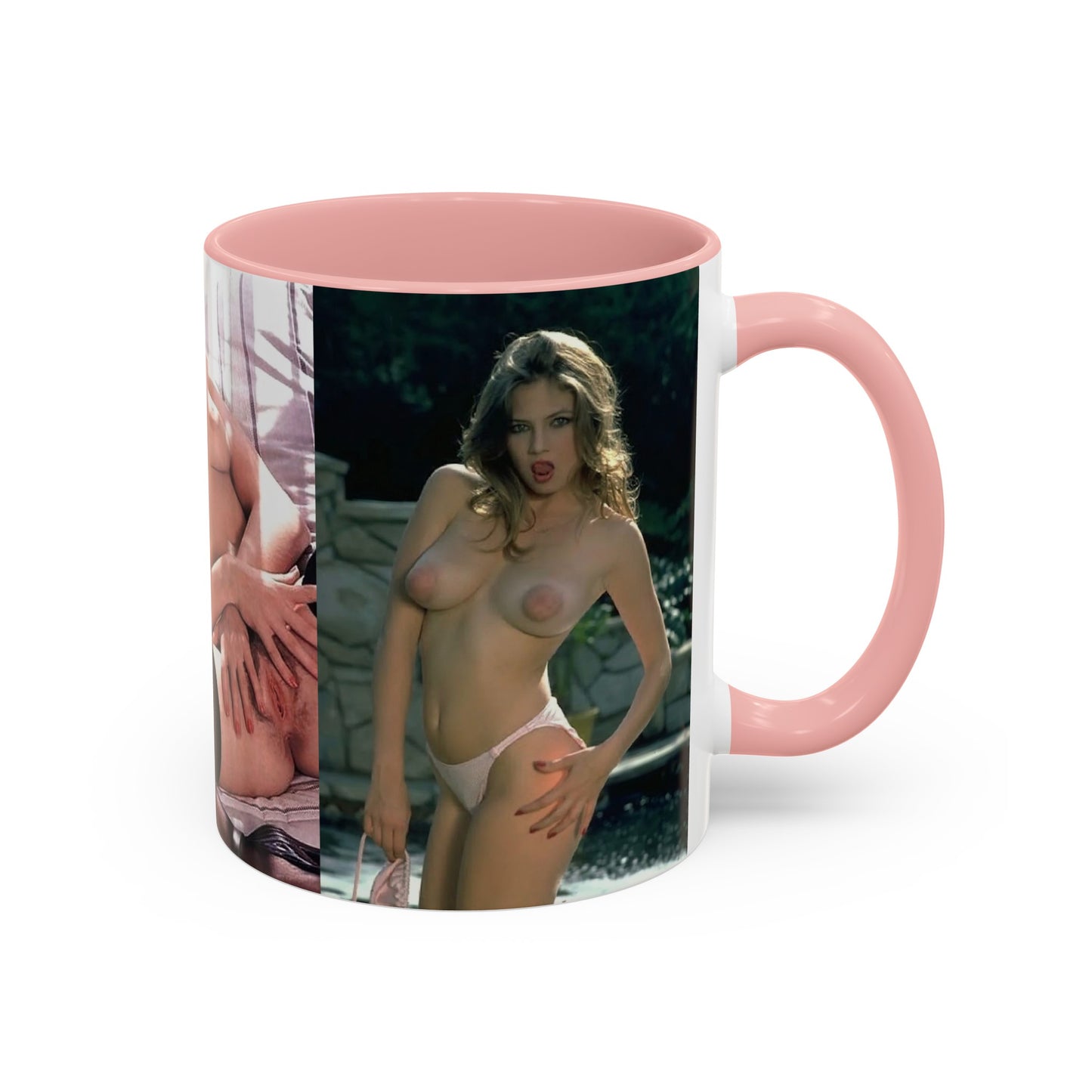 Accent Coffee Mug (11, 15oz) Traci Lords Nude Naked Retro Fuck Sex