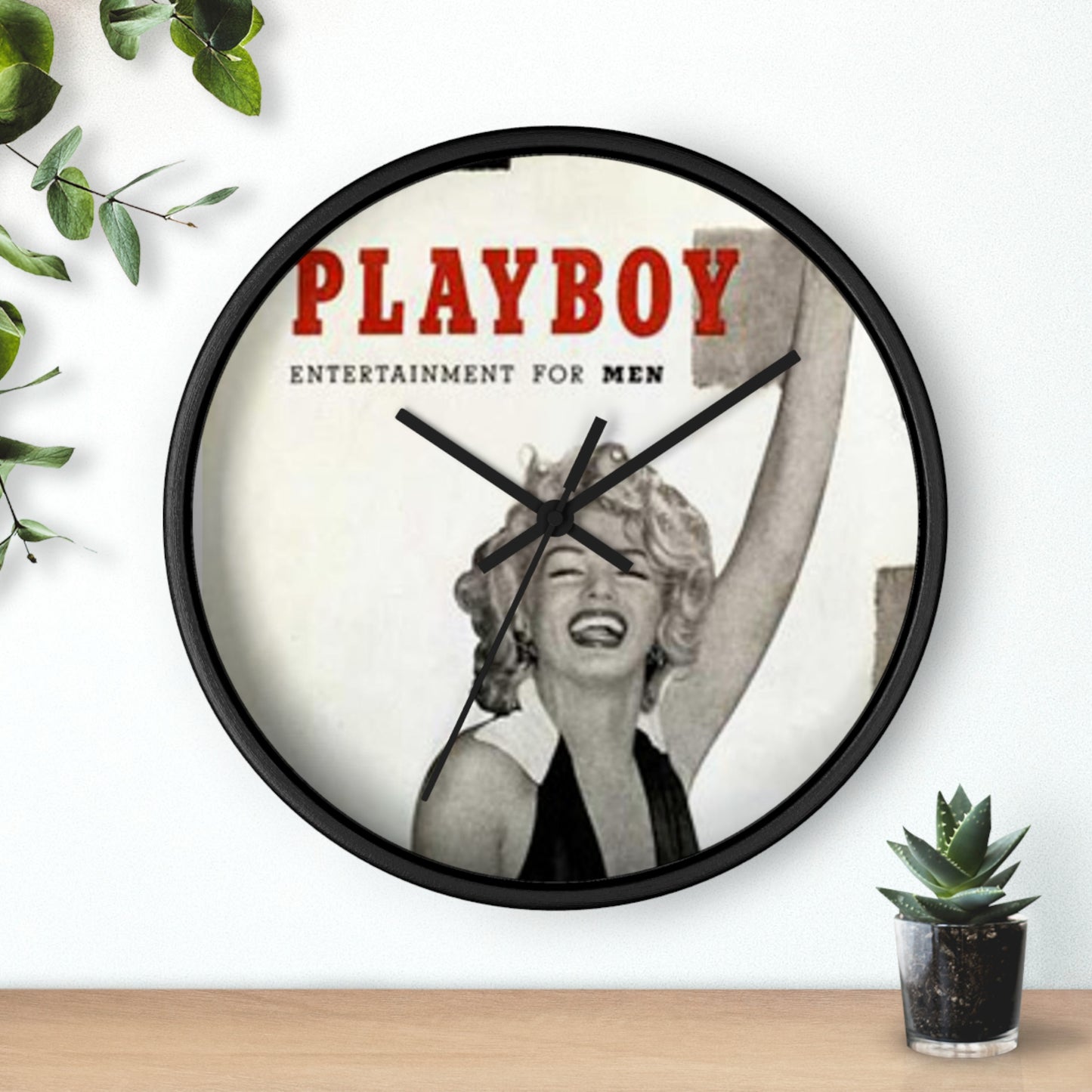 Wall Clock Playboy Cover December 1953 Marilyn Monroe