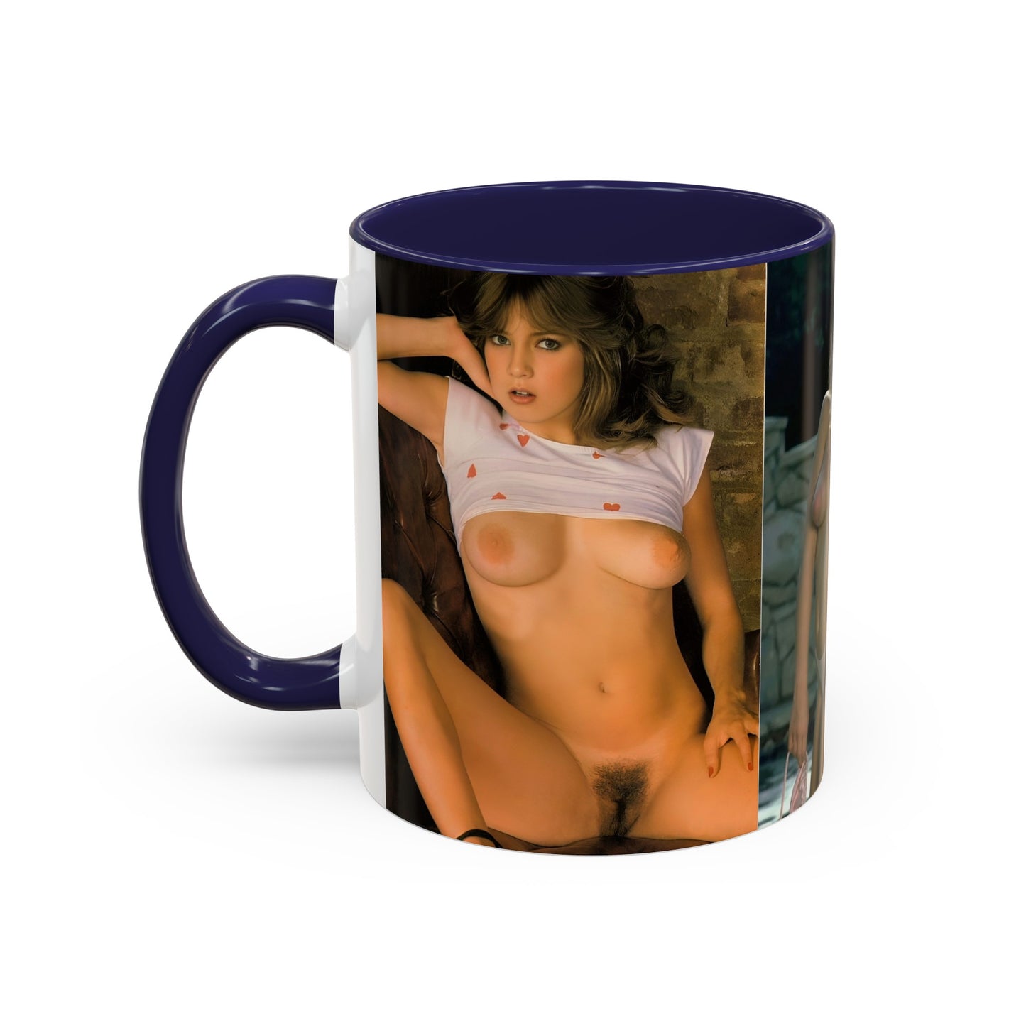 Accent Coffee Mug (11, 15oz) Traci Lords Nude Naked Retro Fuck Sex