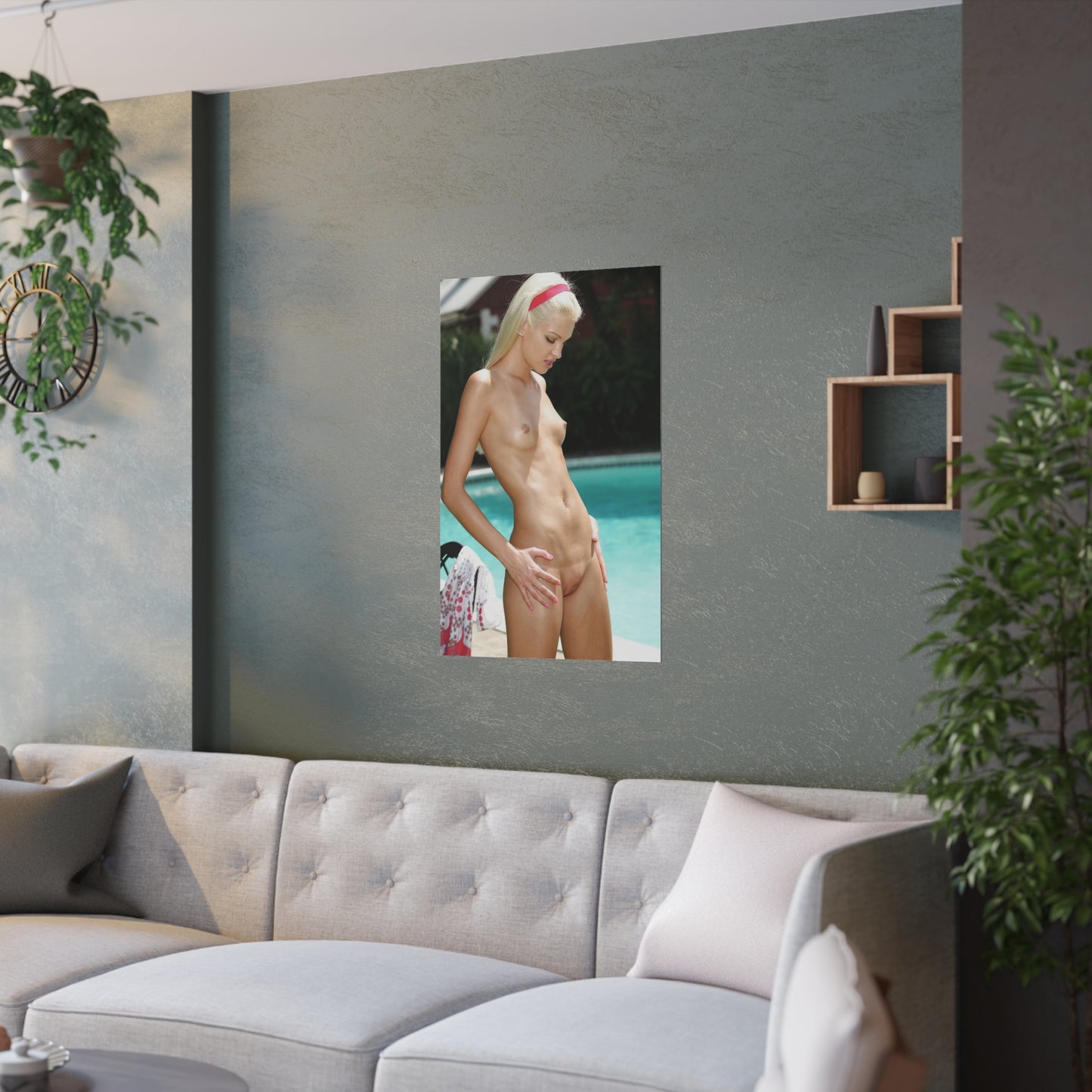 Satin Posters (210gsm) Franziska Facella Nude