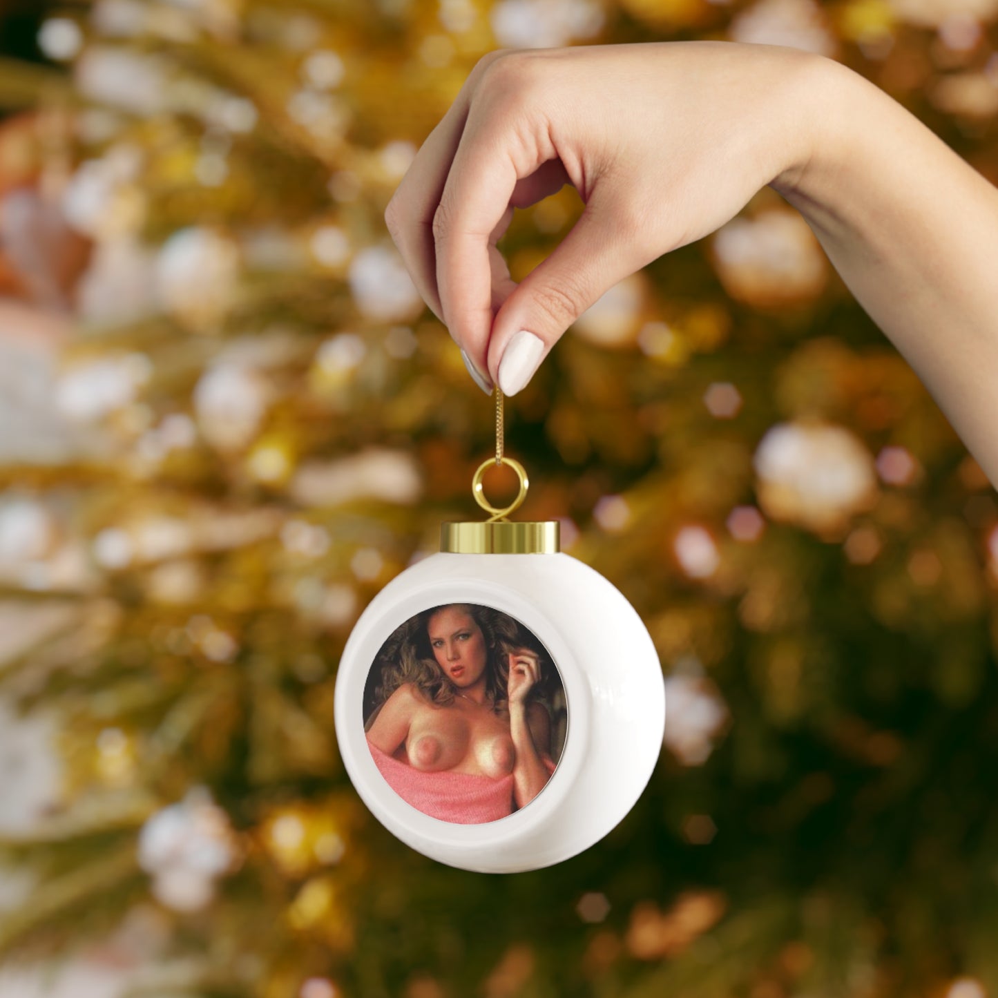 Christmas Ball Ornament Traci Lords Nude