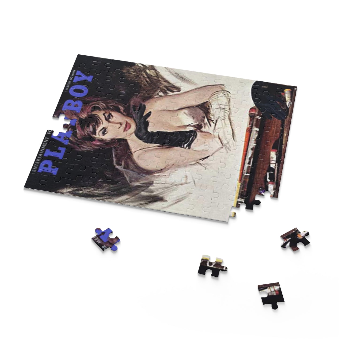 Puzzle (120, 252, 500-Piece) Playboy Cover March 1962