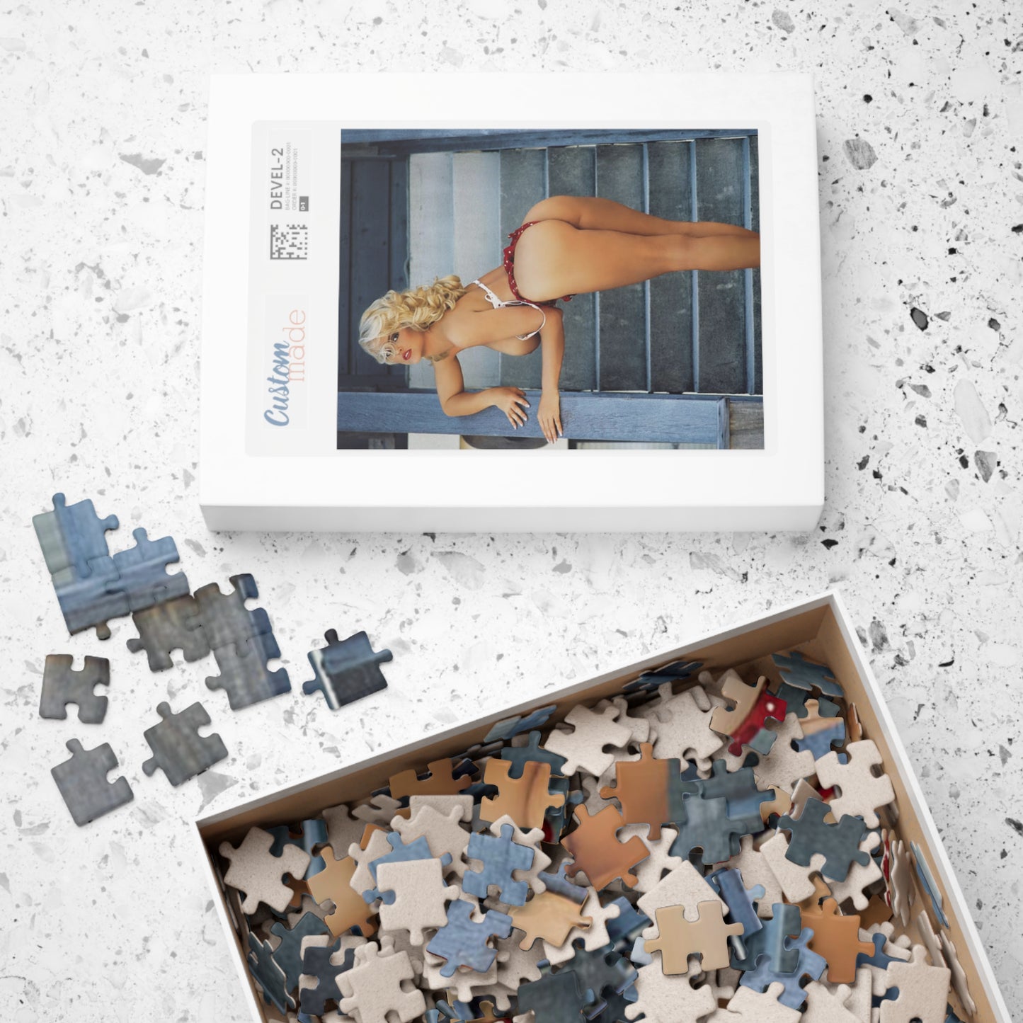 Puzzle (110, 252, 500, 1014-piece) Playboy Anna Nicole Smith Nude #11