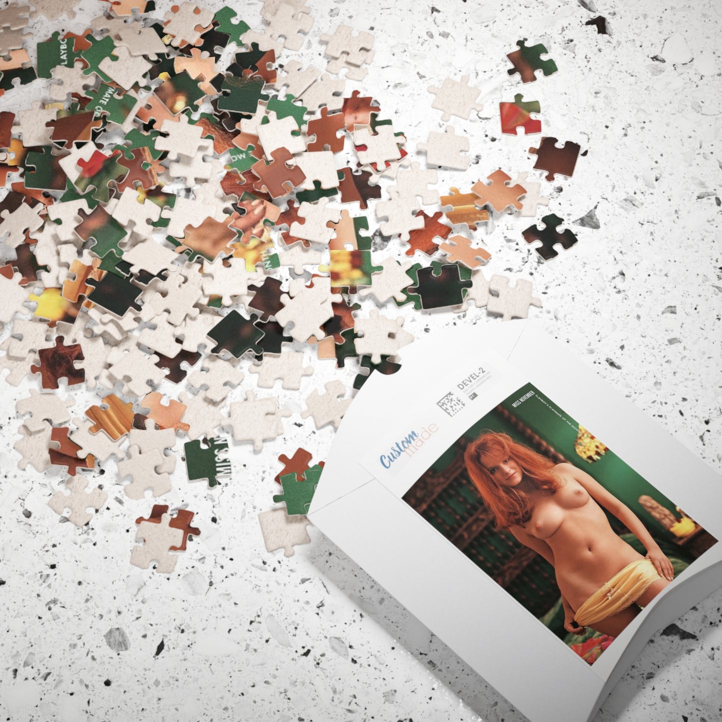 Puzzle (110, 252, 500, 1014-piece) Playboy Playmate Nov 1969 Claudia Jennings