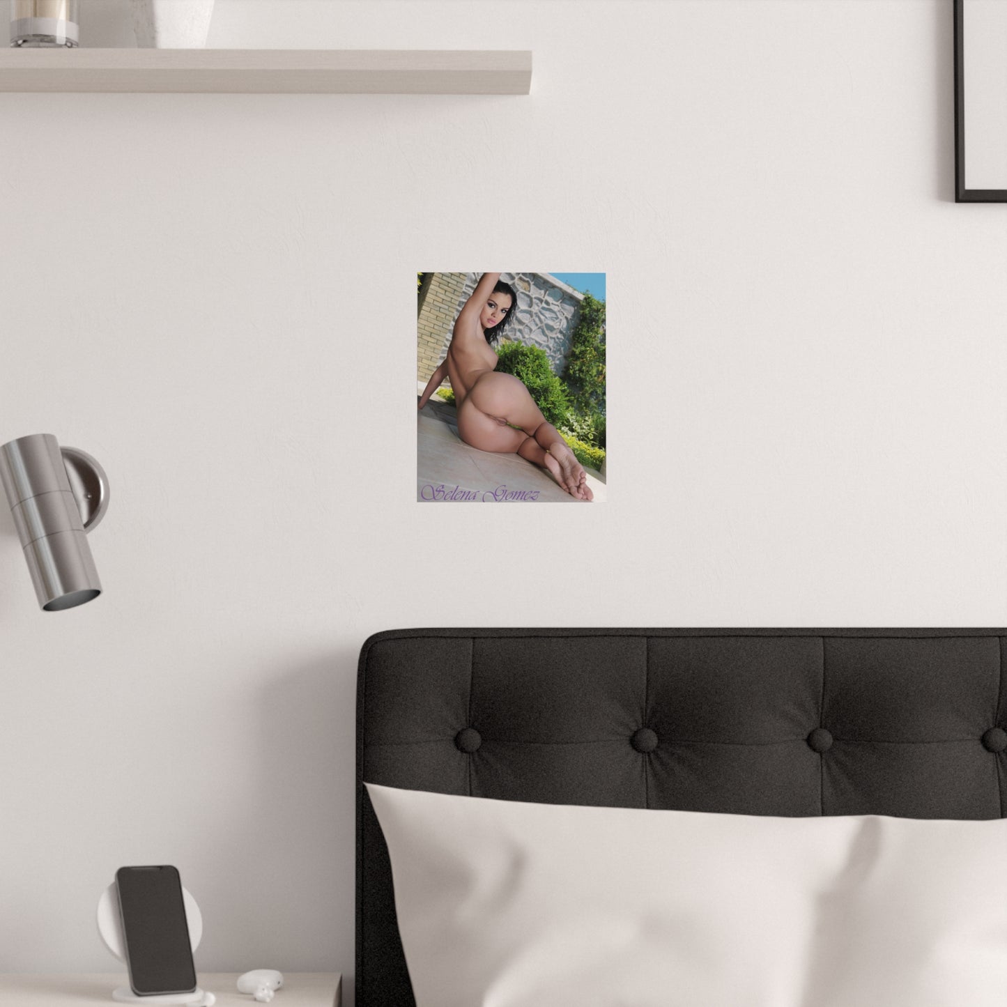 Satin Posters (210gsm) Sexy Naked Nude Selena Gomez