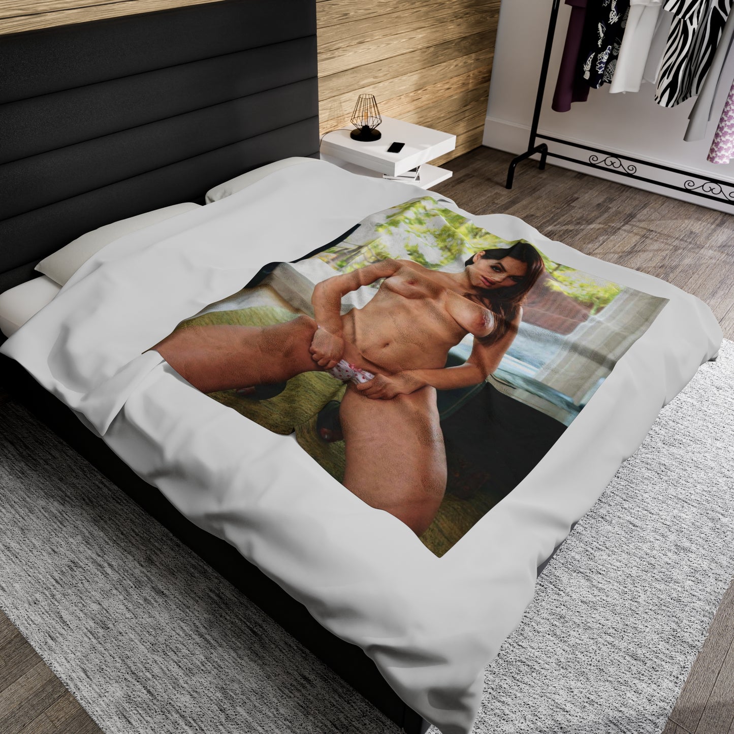 Velveteen Plush Blanket Pornstar Valentina Nappi Nude