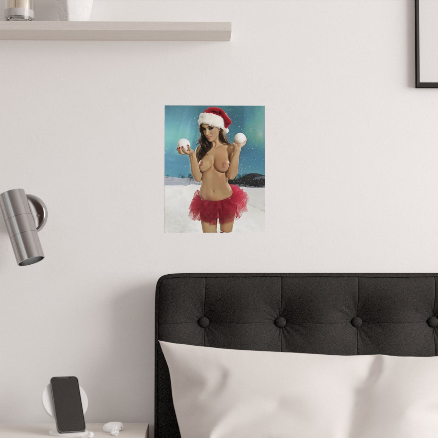 Satin Posters (210gsm) Christmas Pornstars Nude