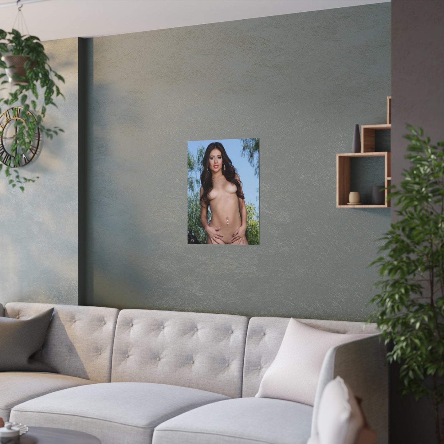 Satin Posters (210gsm) Porn Star Jynx Maze Nude