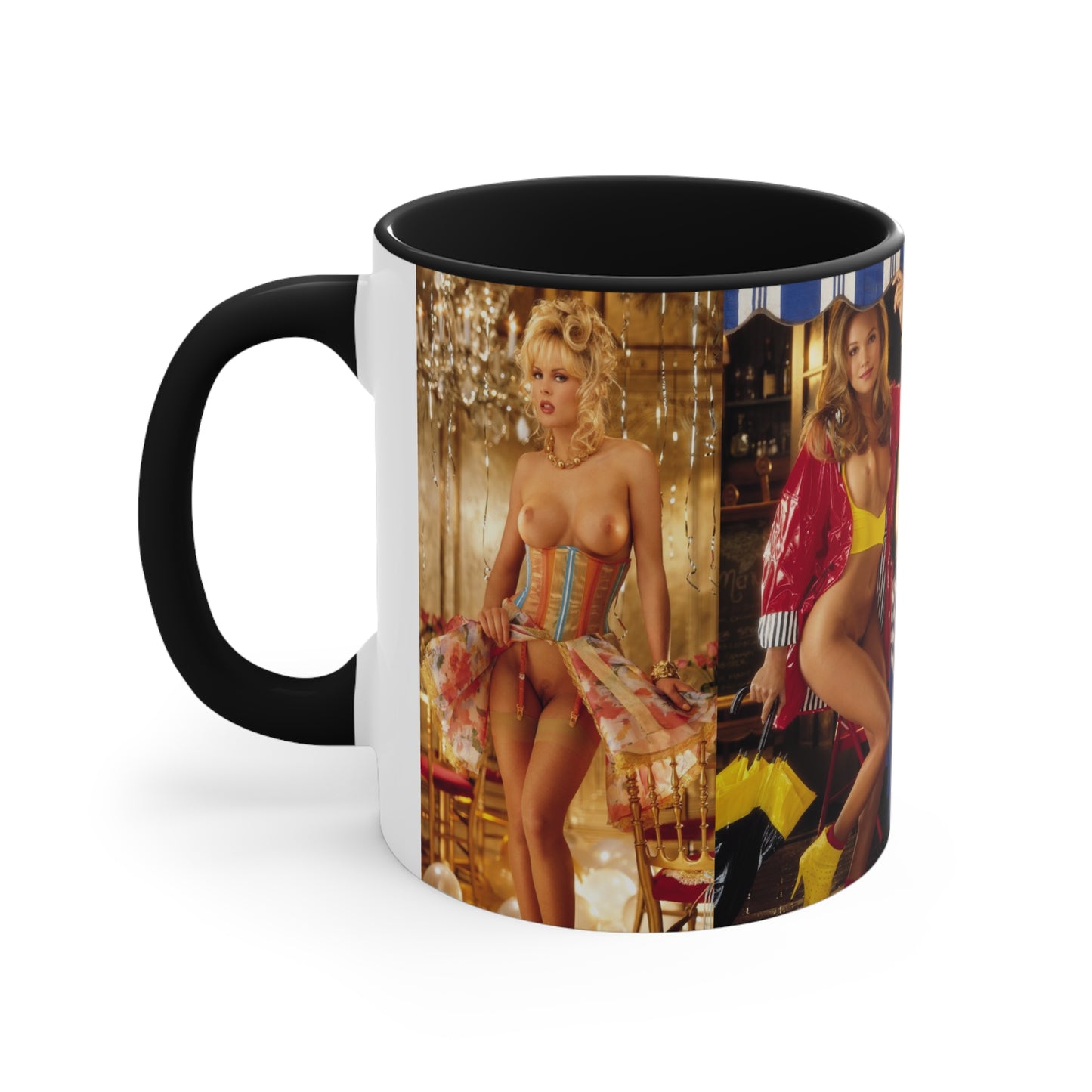 Accent Coffee Mug, 11oz Playboy Playmates 1996 January - April