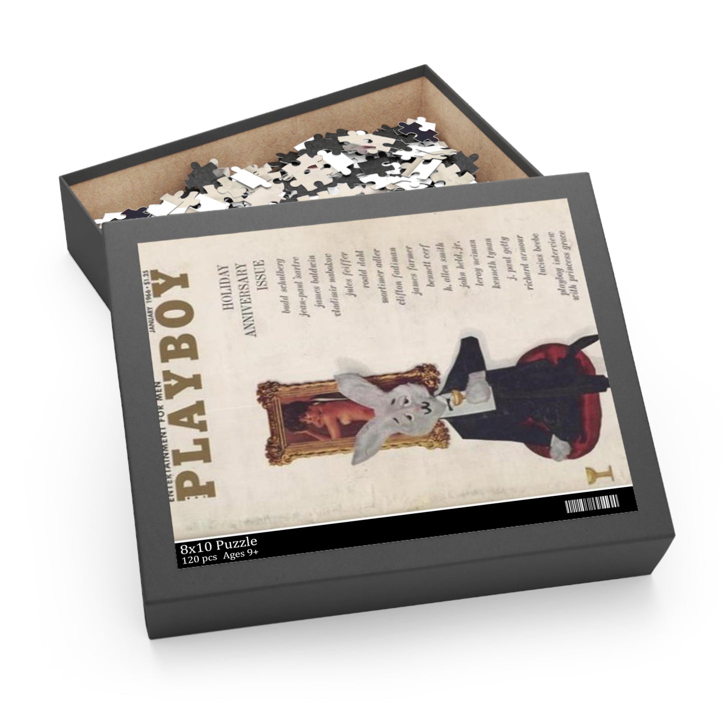 Puzzle (120, 252, 500-Piece) Playboy Cover January 1966