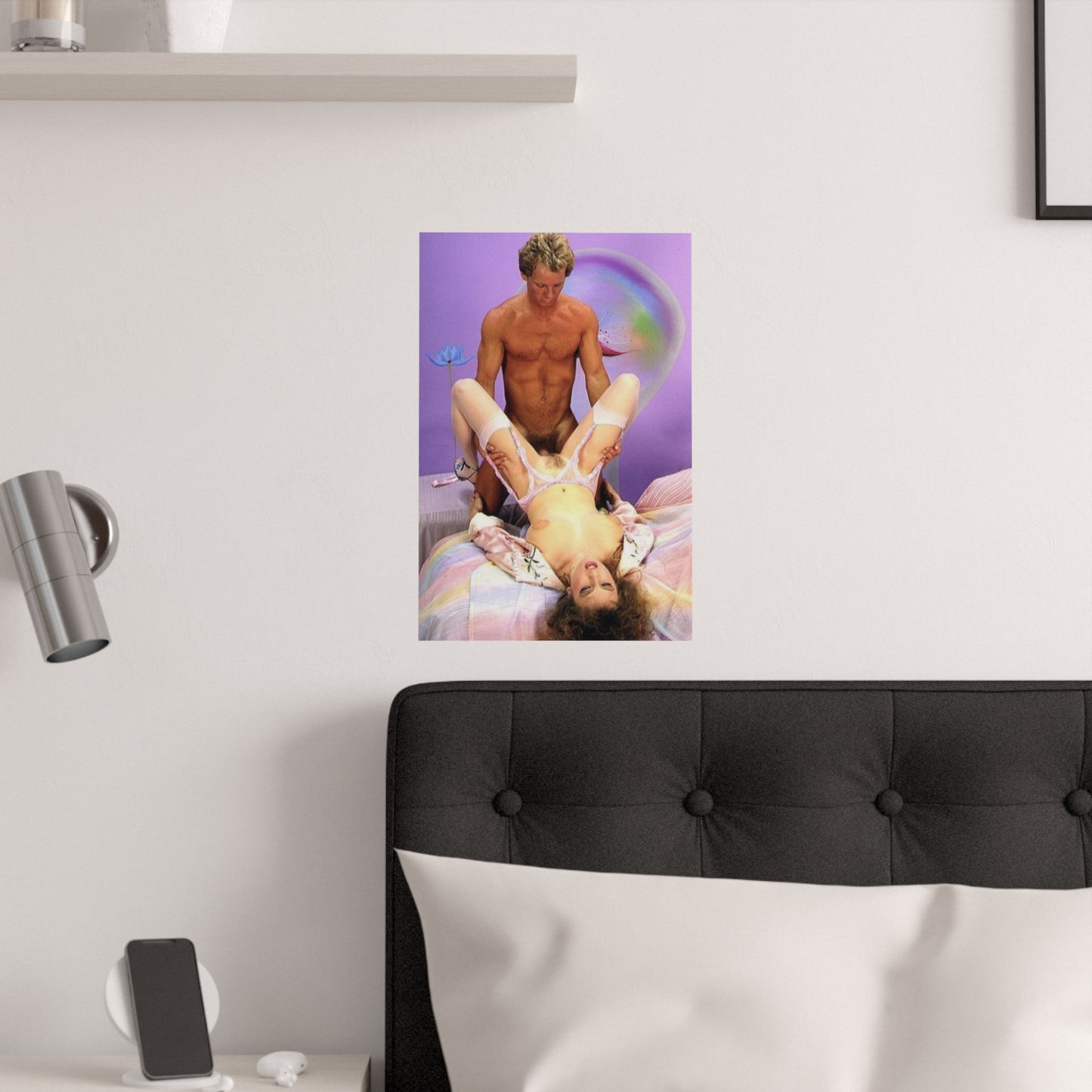Satin Posters (210gsm) Traci Lords Nude Naked Retro Fuck Sex