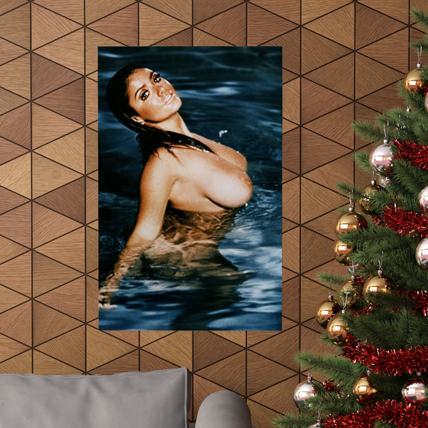 Matte Vertical Posters Cynthia Myers Nude