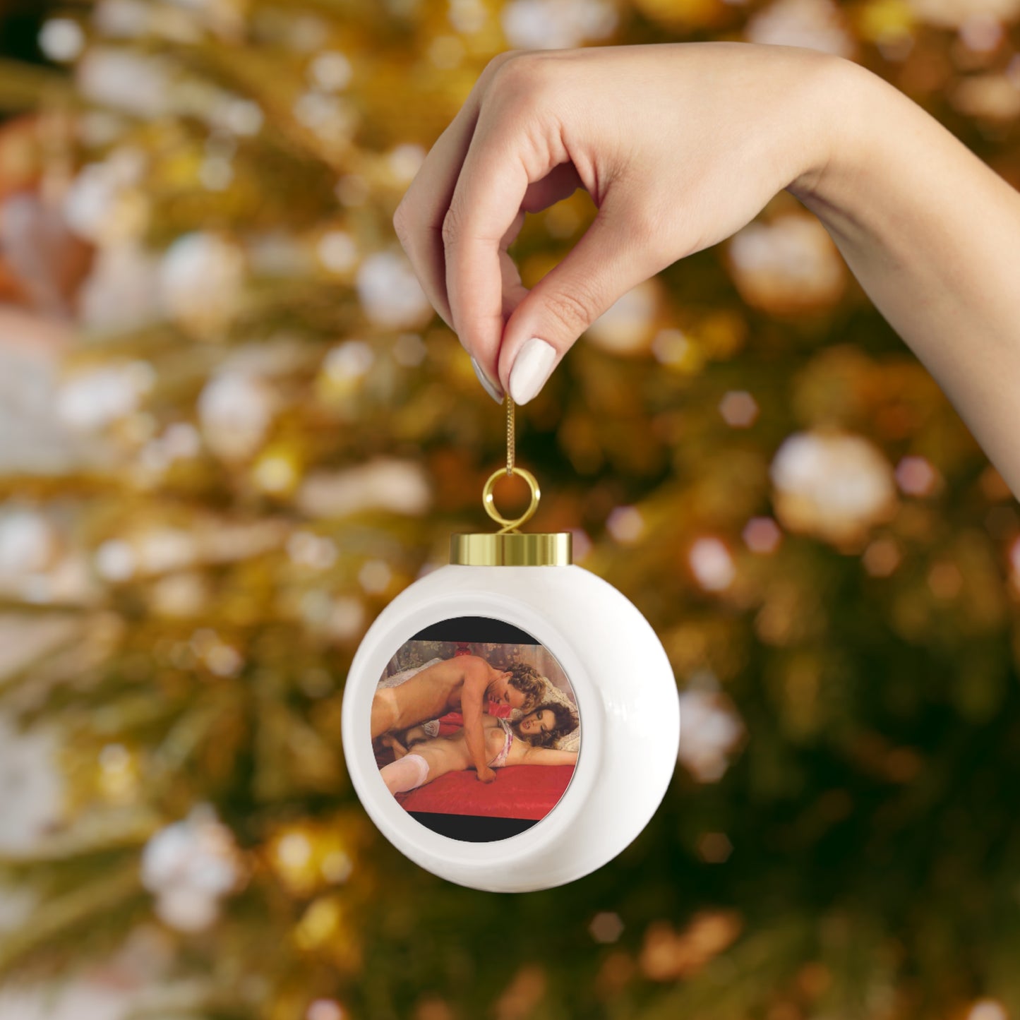 Christmas Ball Ornament Traci Lords Nude