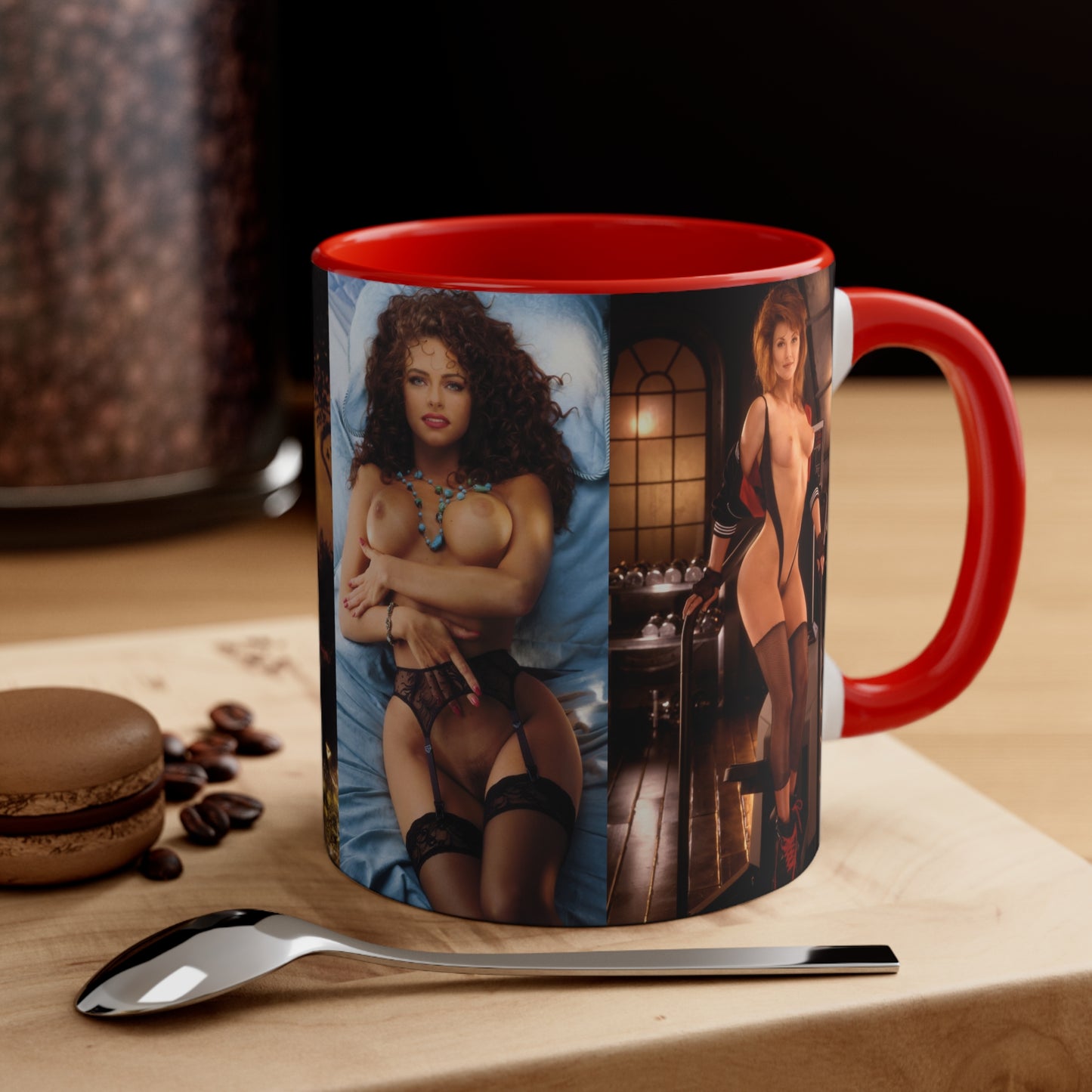 Accent Coffee Mug, 11oz Playboy Playmates 1995 January - April