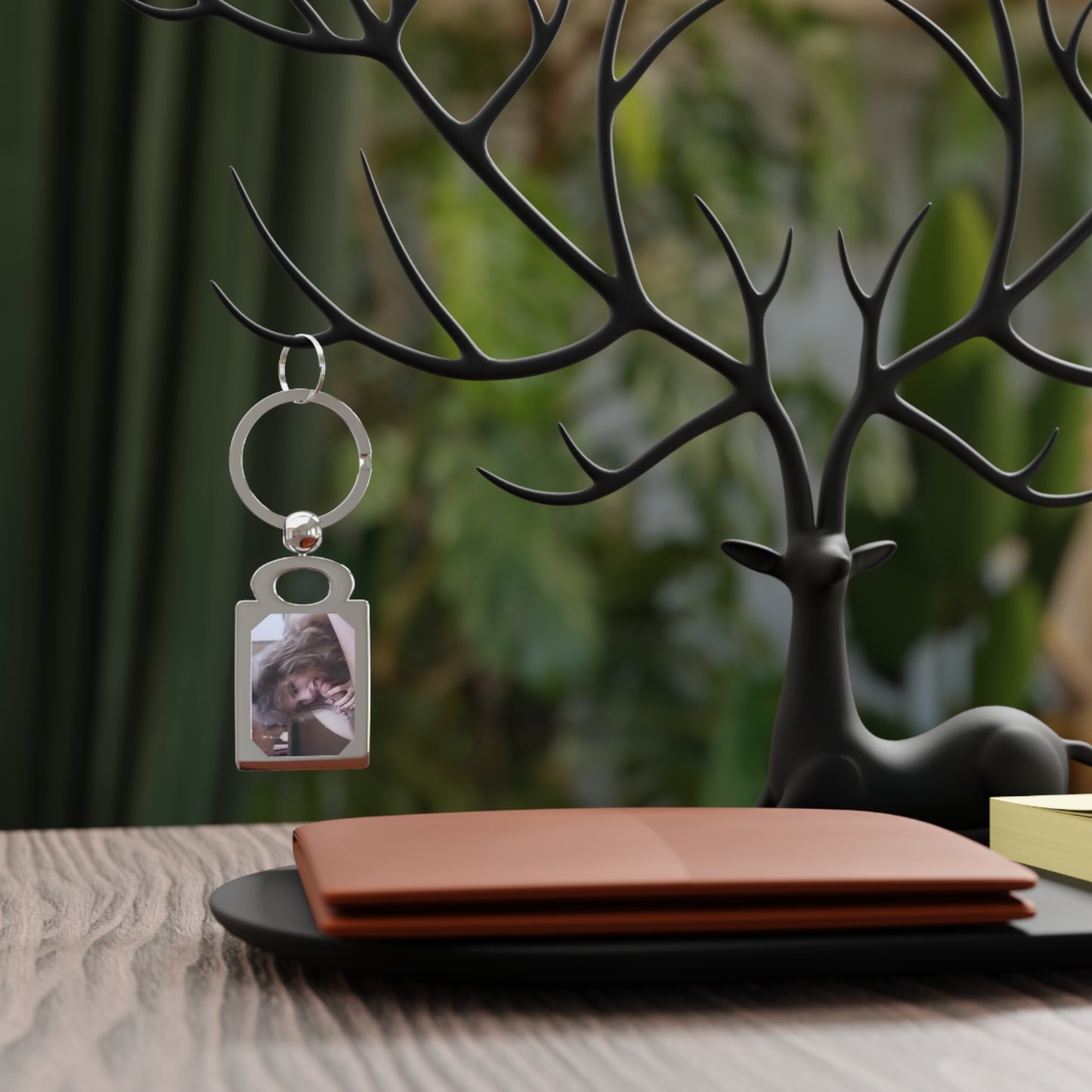 Rectangle Photo Keyring Traci Lords Nude Retro Porn Star
