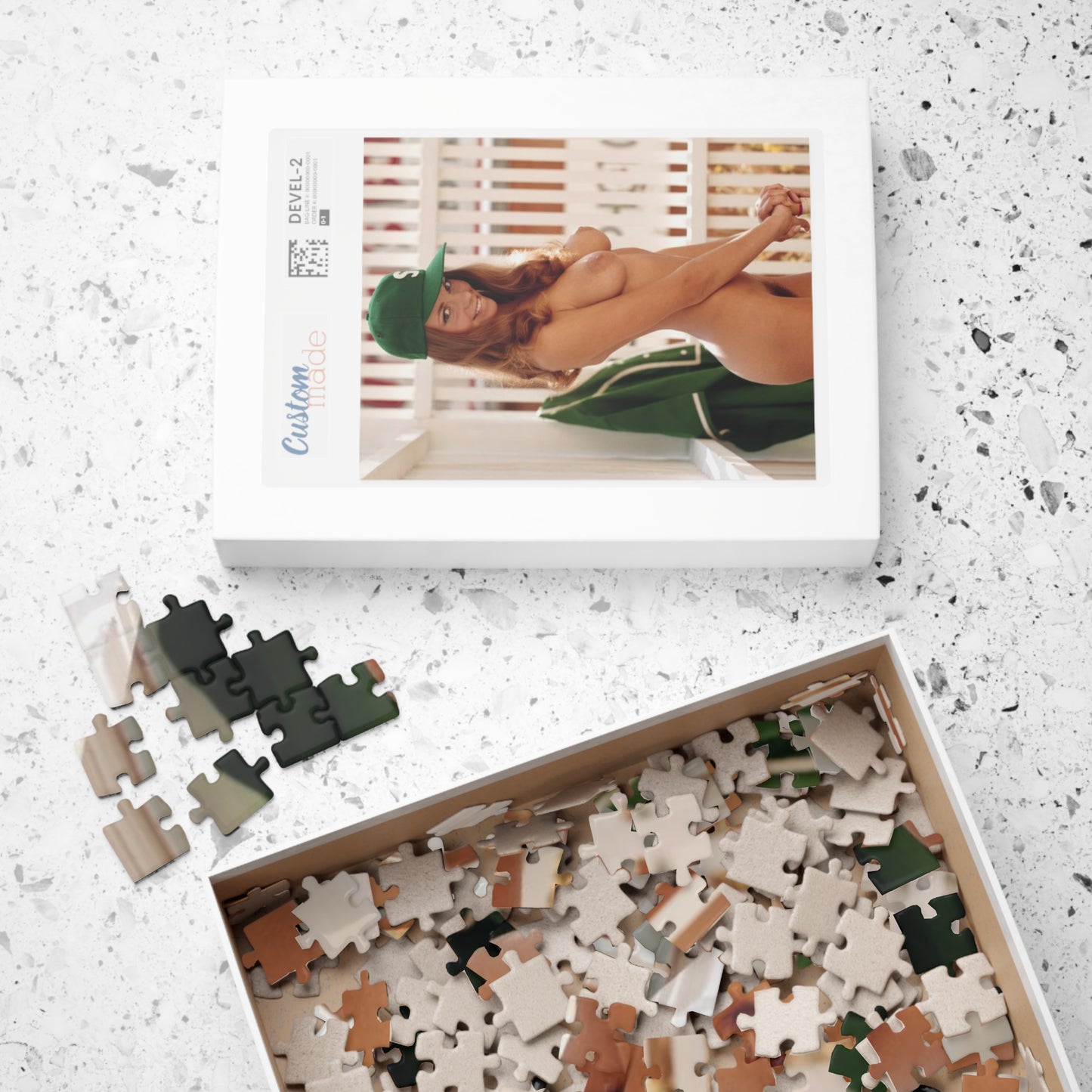 Puzzle (110, 252, 500, 1014-piece) Playboy Playmate June 1974 Sandy Johnson