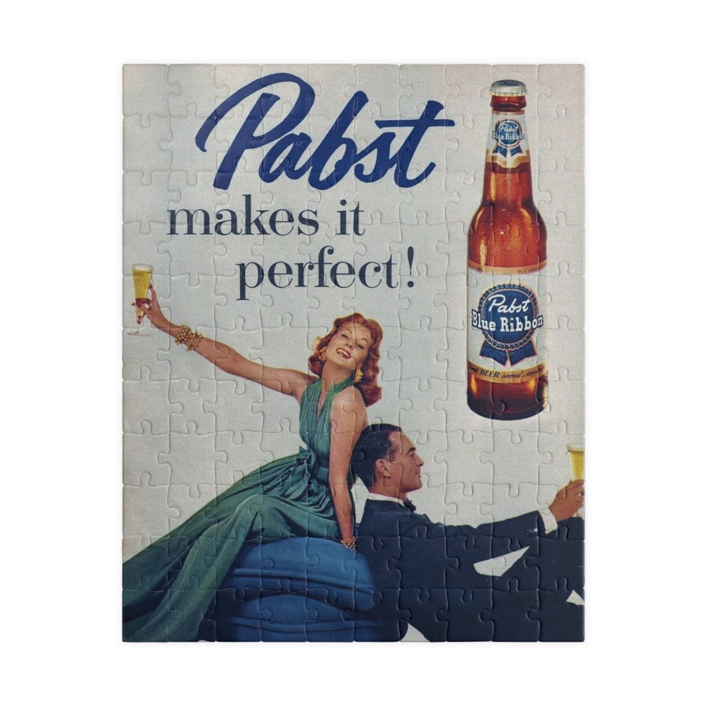 Puzzle (110, 252, 520, 1014-piece) Retro Beer Advertisement Pabst