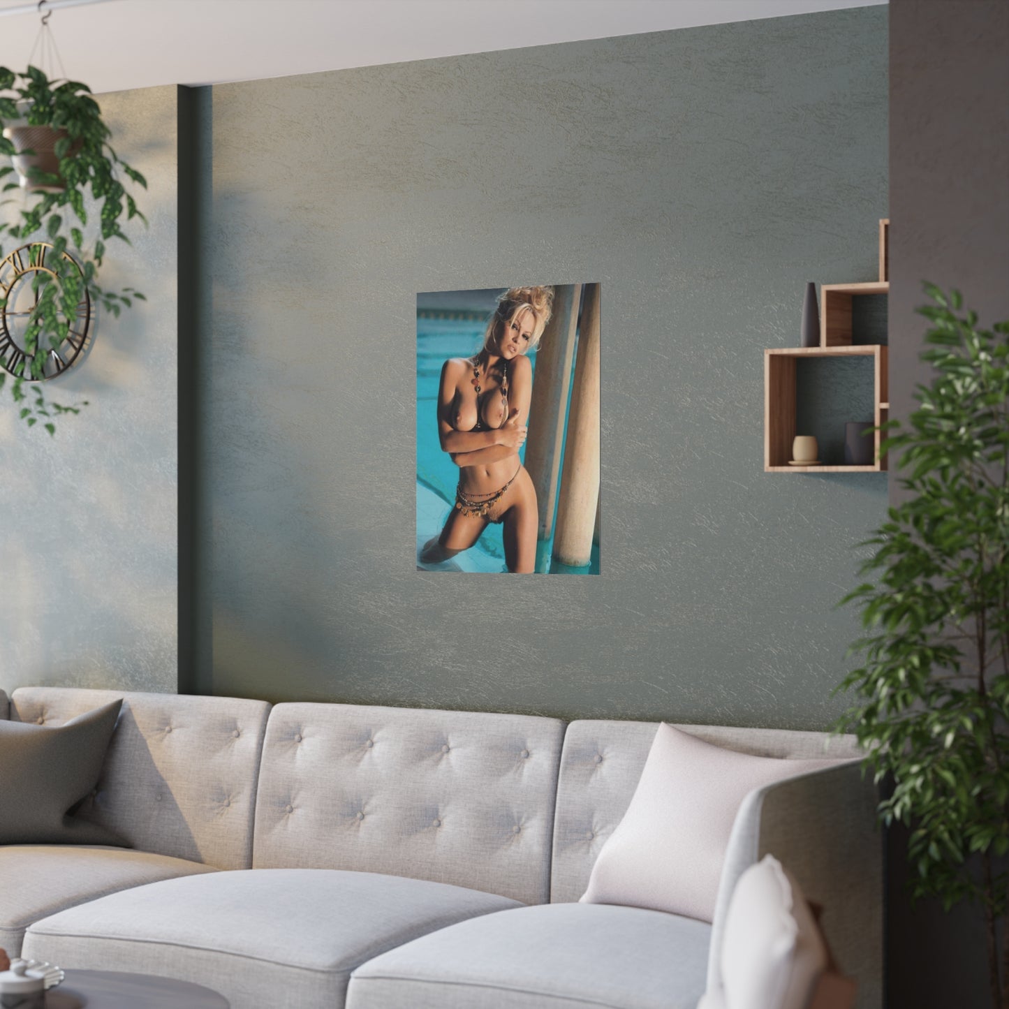 Satin Posters (210gsm) Pamela Nude