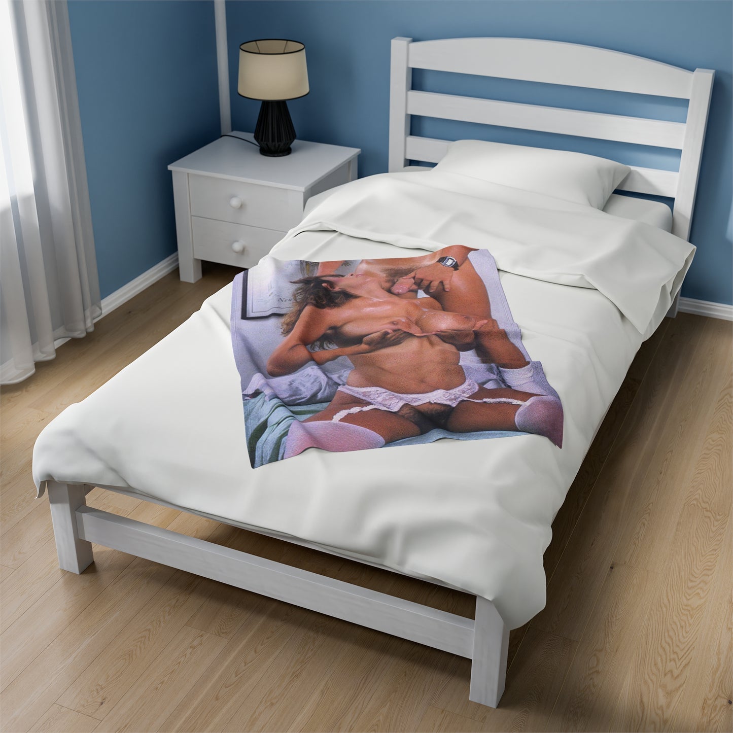 Velveteen Plush Blanket Christy Canyon