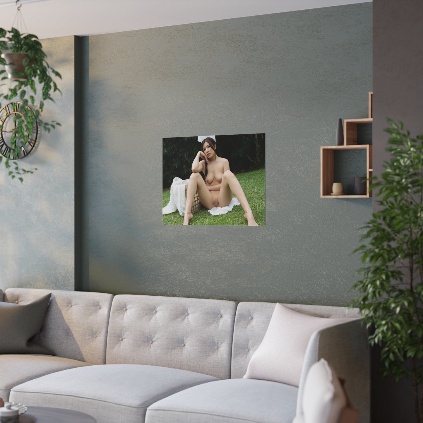 Satin Posters (210gsm) Penthouse Pet January 2022 MSPUIYI